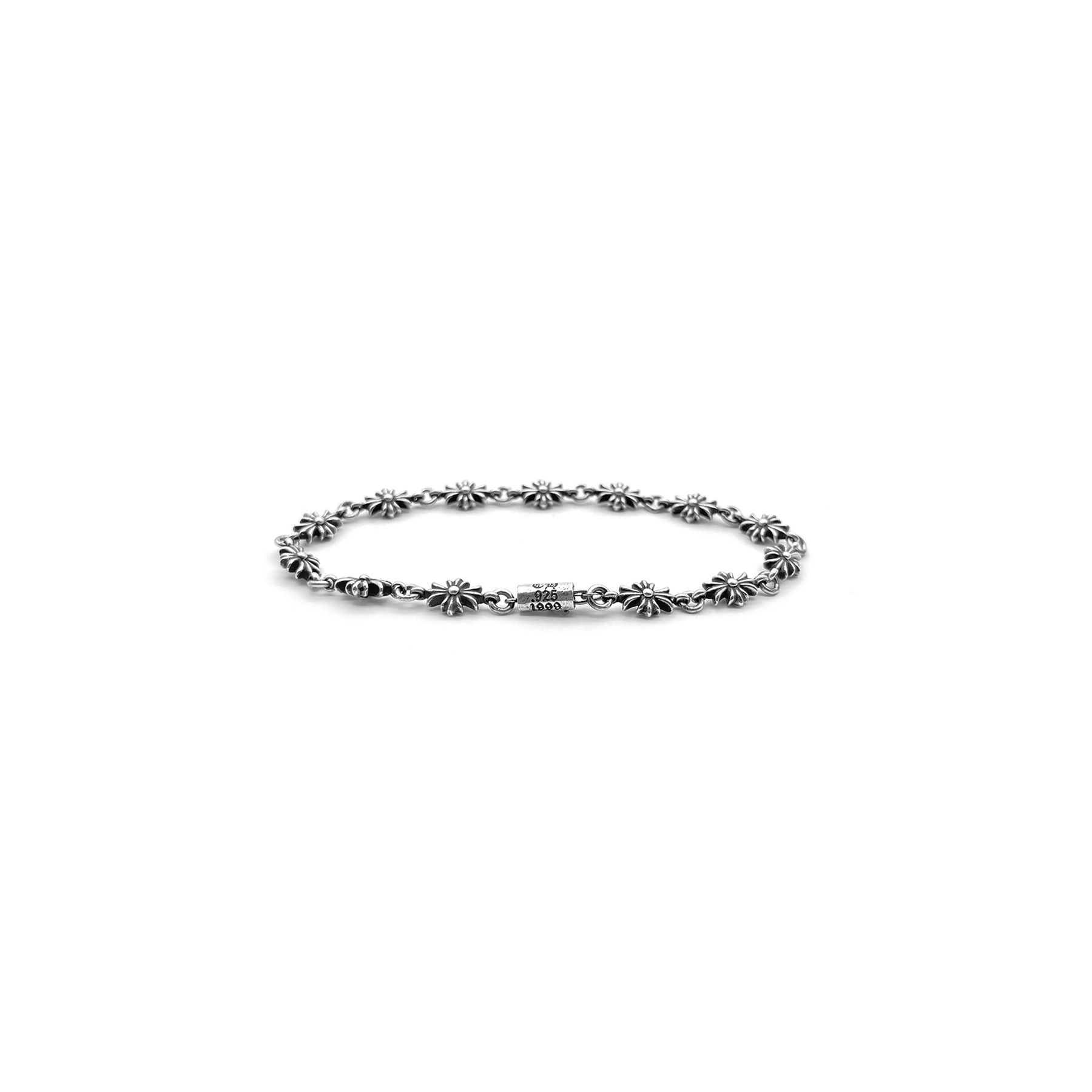 Chrome Hearts Chrome Hearts Sliver Tiny E Cross Bracelet Size ONE SIZE - 3 Thumbnail
