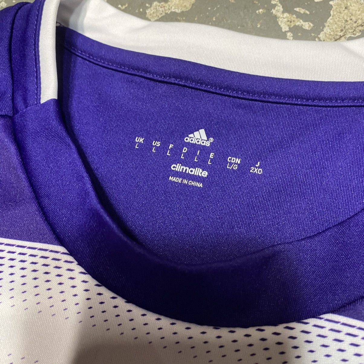 Vintage High Point University Purple/White Soccer Football Jersey Size US L / EU 52-54 / 3 - 4 Thumbnail