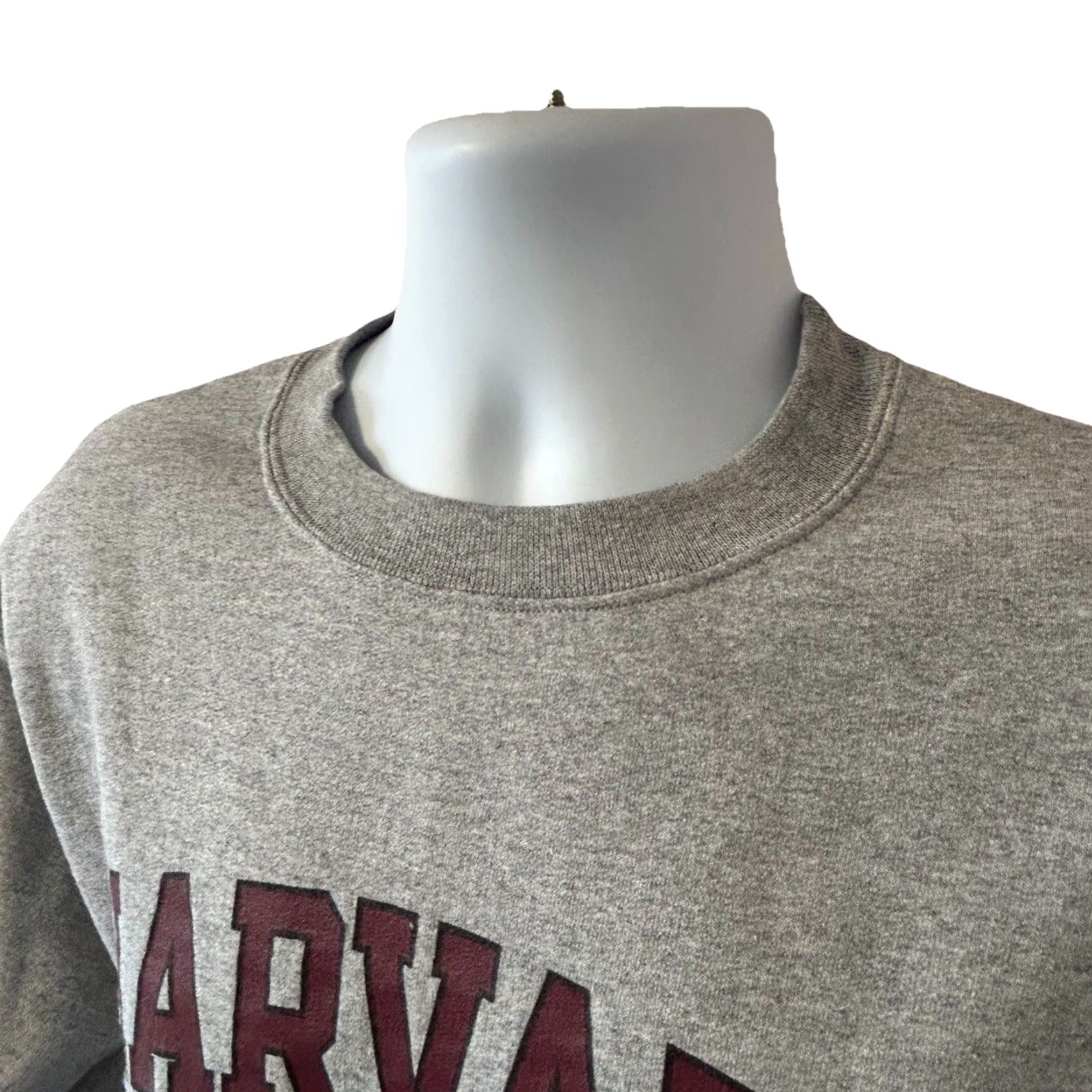 Champion VINTAGE Champion Sweatshirt Men Medium Heather Gray Logo Pullover Crew Neck Y2K Harvard University Eco Fleece Size US M / EU 48-50 / 2 - 3 Thumbnail
