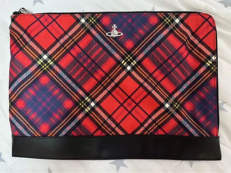 Vivienne Westwood Vivienne Westwood size os Red checkered handbag Size ONE SIZE - 1 Thumbnail