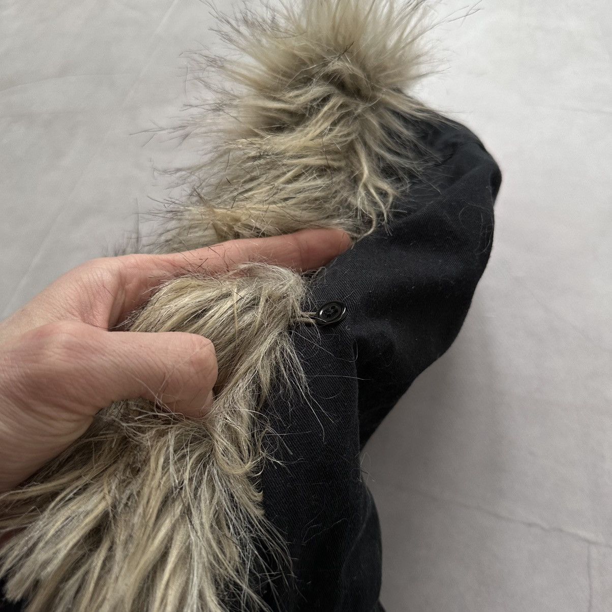 Hysteric Glamour × Undercover Military Bomber Jacket Zip Fur LGB If Six Was Nine Vibe Size S / US 4 / IT 40 - 11 Thumbnail