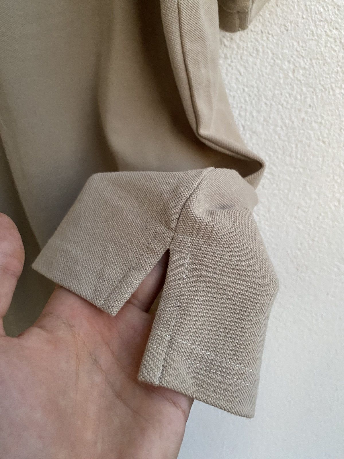 Yves Saint Laurent Beige YSL Polo Shirt Tan YSL T-shirt YSL Shirt Size US XL / EU 56 / 4 - 11 Thumbnail