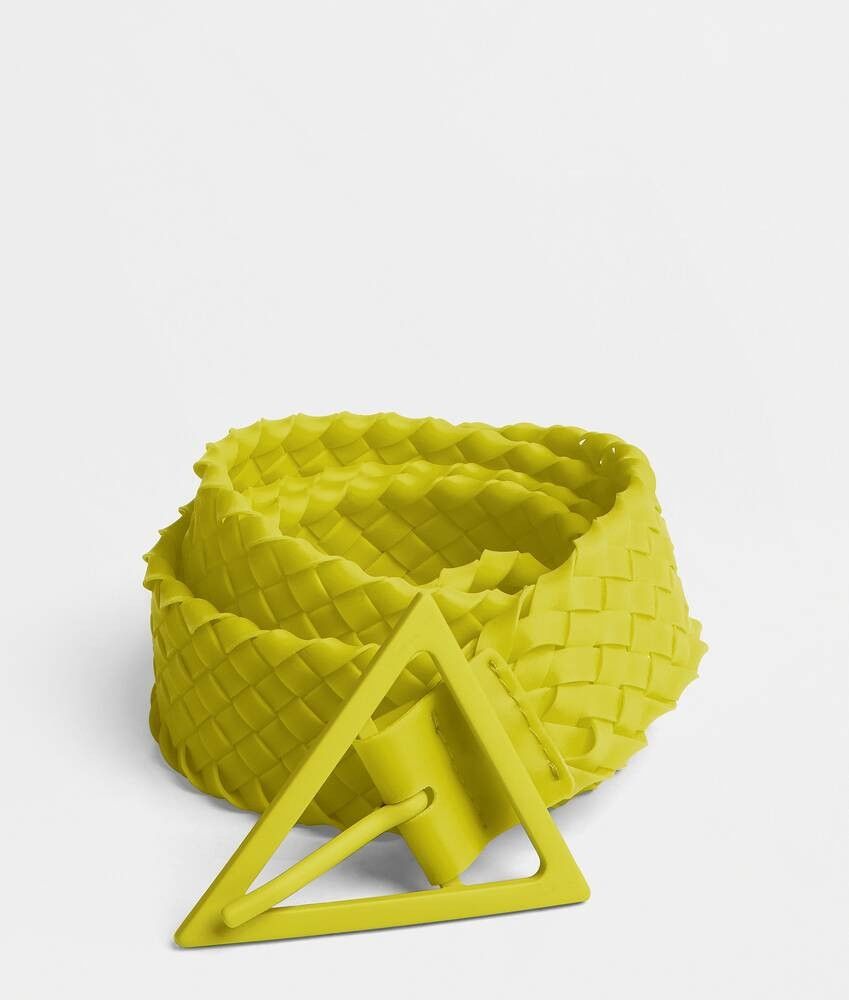 Bottega Veneta Triangle Belt in Yellow Size ONE SIZE - 1 Thumbnail