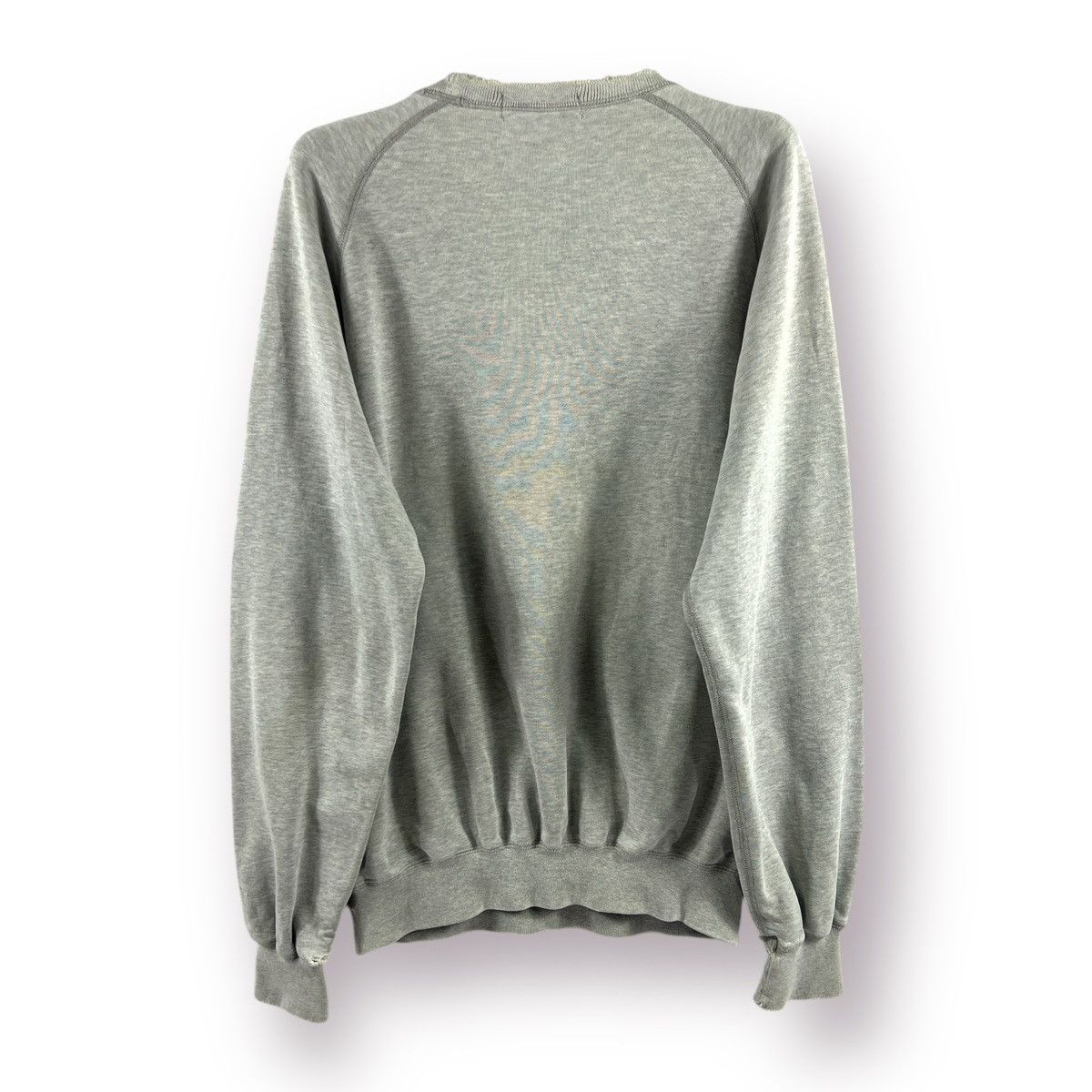 Polo Ralph Lauren 🔥 Rare & Distressed Polo Ralph Lauren Sweatshirt in Grey Size US M / EU 48-50 / 2 - 10 Thumbnail