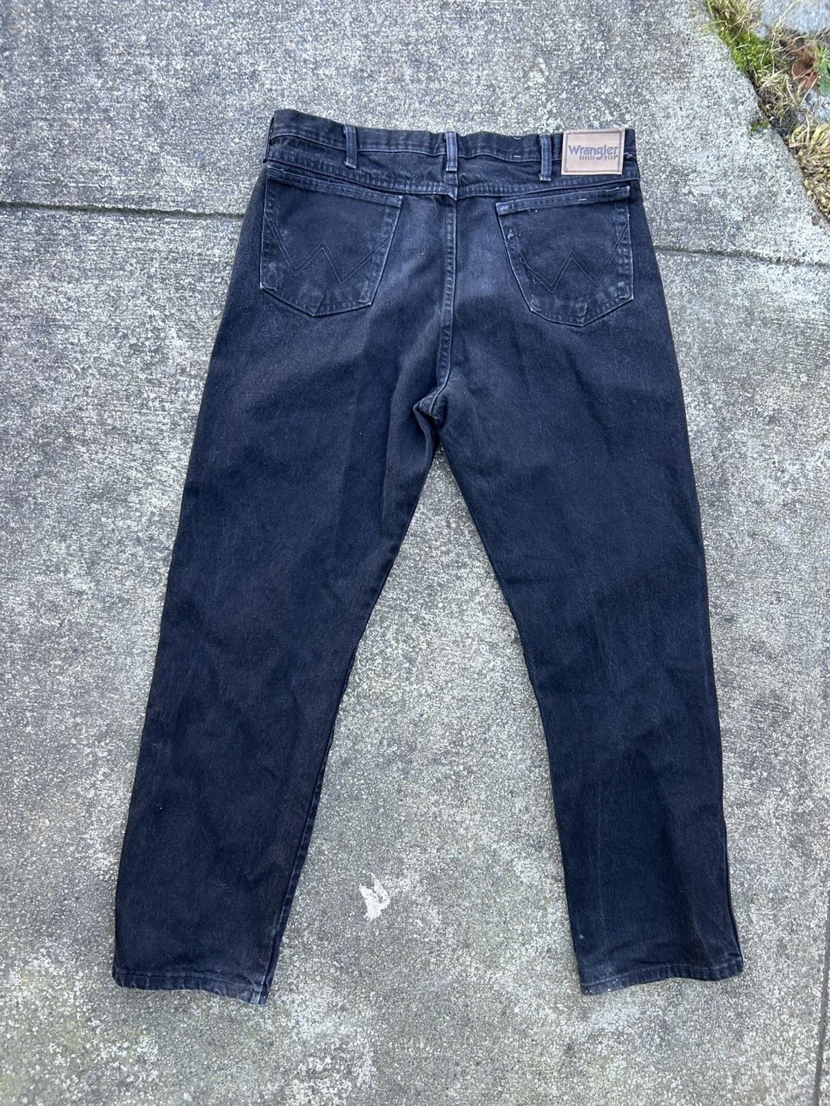 Wrangler Wrangler Men's Black Jeans Size US 38 / EU 54 - 2 Thumbnail