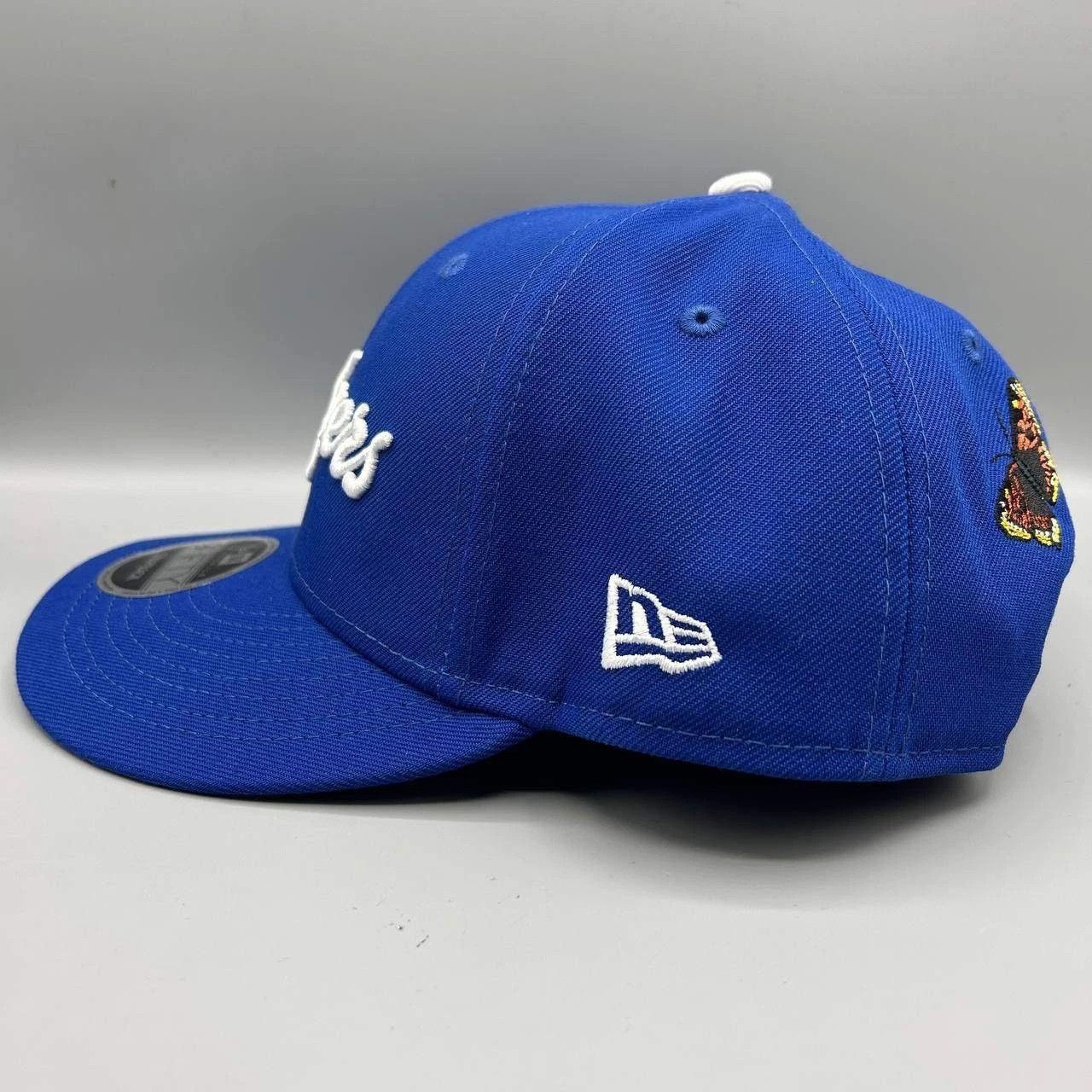 New Era Los Angeles LA Dodgers Felt Hat Men Blue Gray Snap Back Cap Size ONE SIZE - 7 Thumbnail