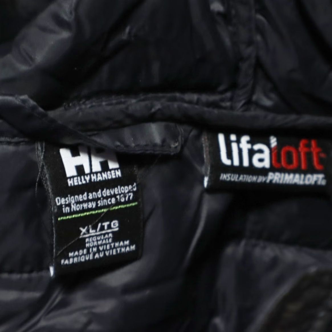 Helly Hansen VINTAGE Helly Hansen LifaLoft Insulator Parka Jacket Black Women's XL Size XL / US 12-14 / IT 48-50 - 6 Thumbnail