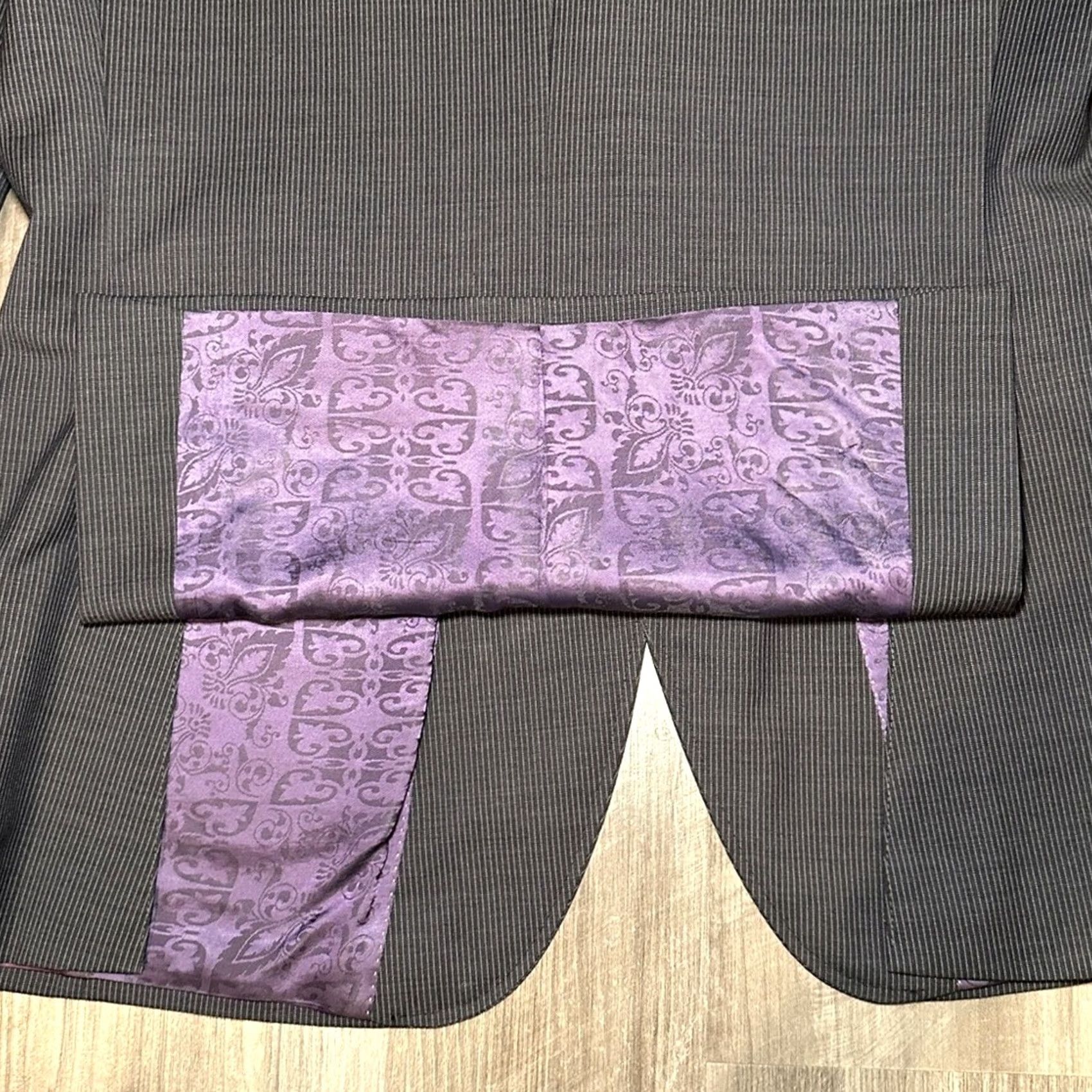 Ted Baker Ted Baker London Endurance Jones Pinstripe Sport Coat - 42 Men Regular Wool Black Stripes Sport Coat Mens 42 Size US XS / EU 42 / 0 - 4 Thumbnail