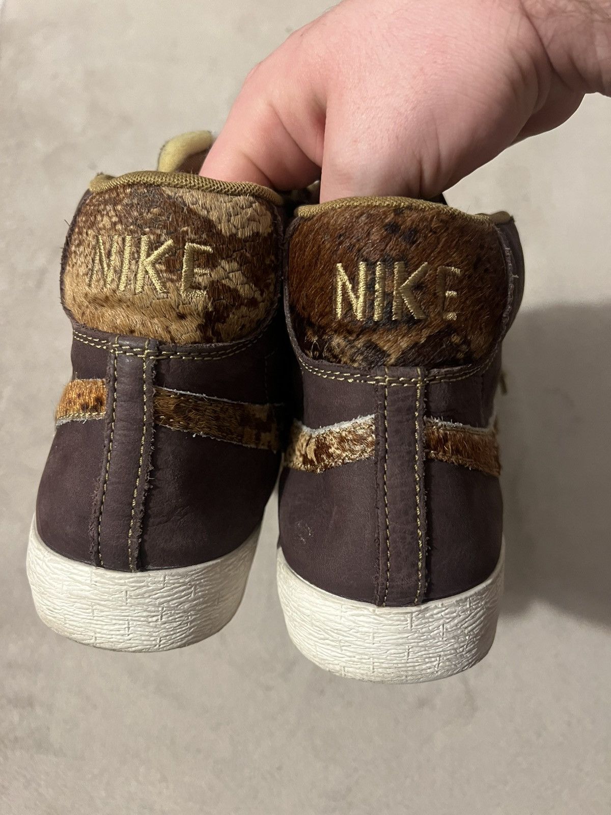 Nike × Vintage Nike SB Blazer Safari Pack Mahogany Sail sneakers Size US 10 / EU 43 - 6 Thumbnail