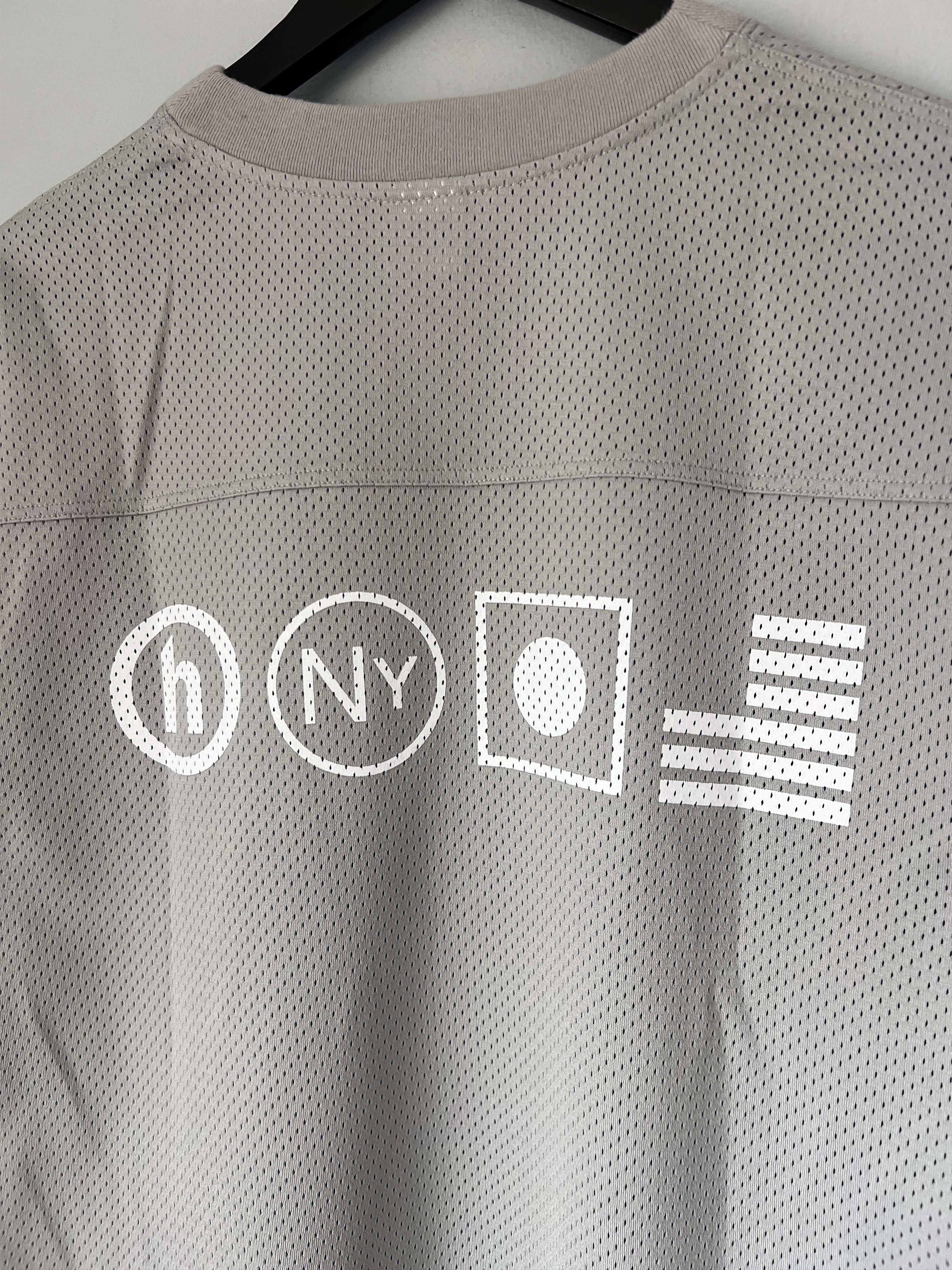HIDDEN Hidden NY Mesh Jersey in Silver Size US XL / EU 56 / 4 - 5 Thumbnail