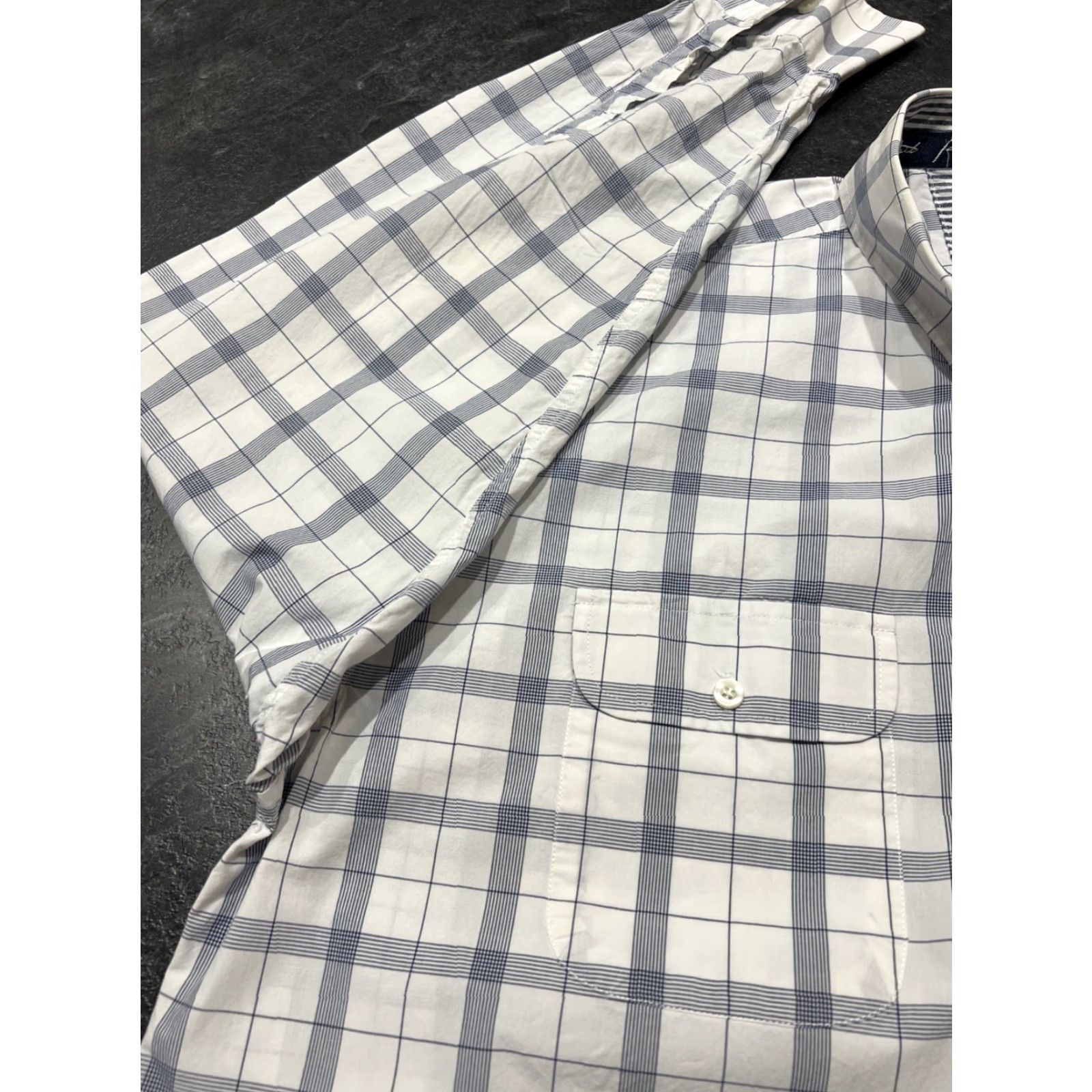 Wrangler Wrangler George Strait 2XL Shirt Mens Long Sleeve Plaid White Blue Cowboy Size US XXL / EU 58 / 5 - 5 Thumbnail