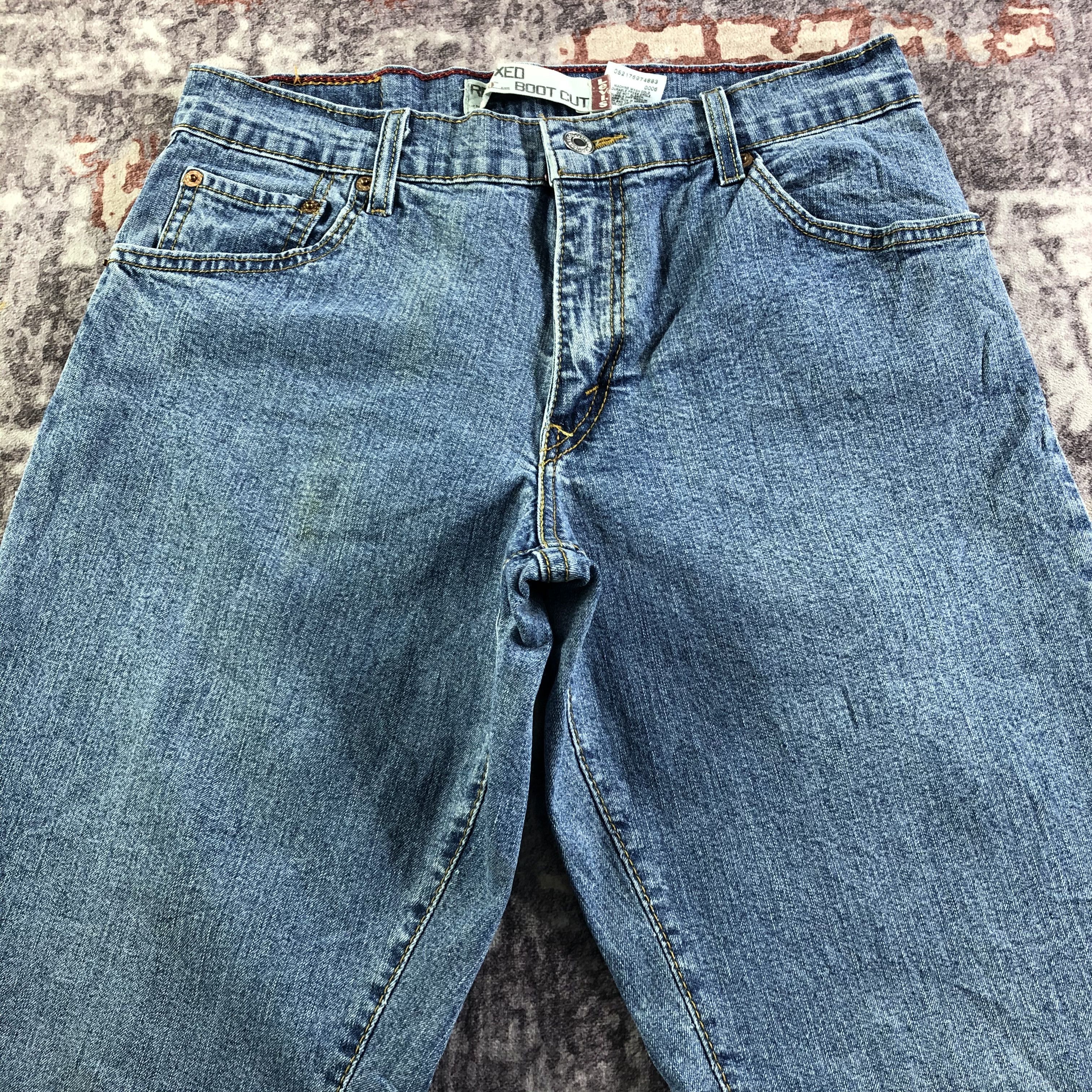 Levi's × Vintage Vintage Blue Wash Levis Jeans-JM3513 Size 31" - 3 Thumbnail