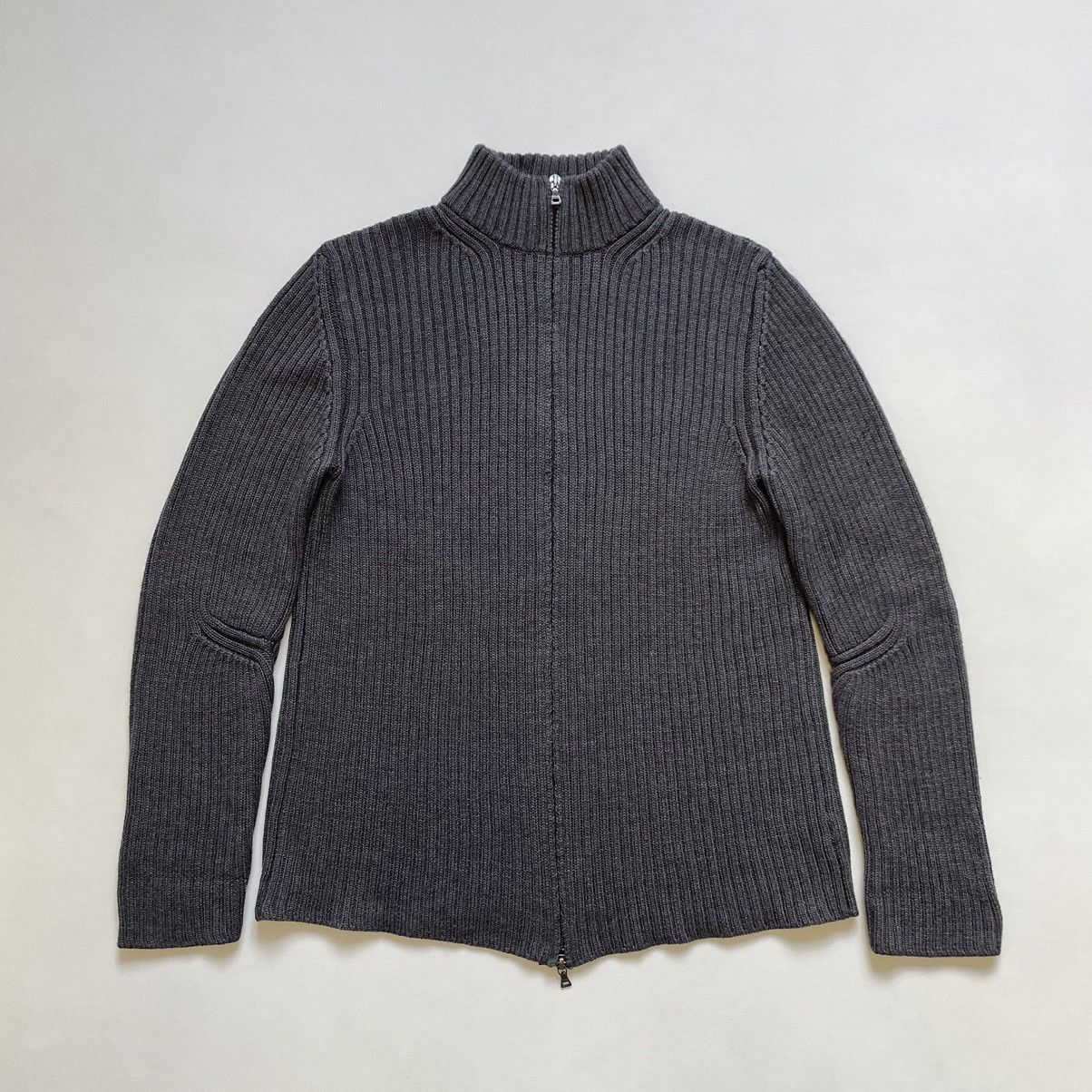Prada A/W 06 ‘Drivers Knit’ Zip Sweater Size US L / EU 52-54 / 3 - 2 Thumbnail