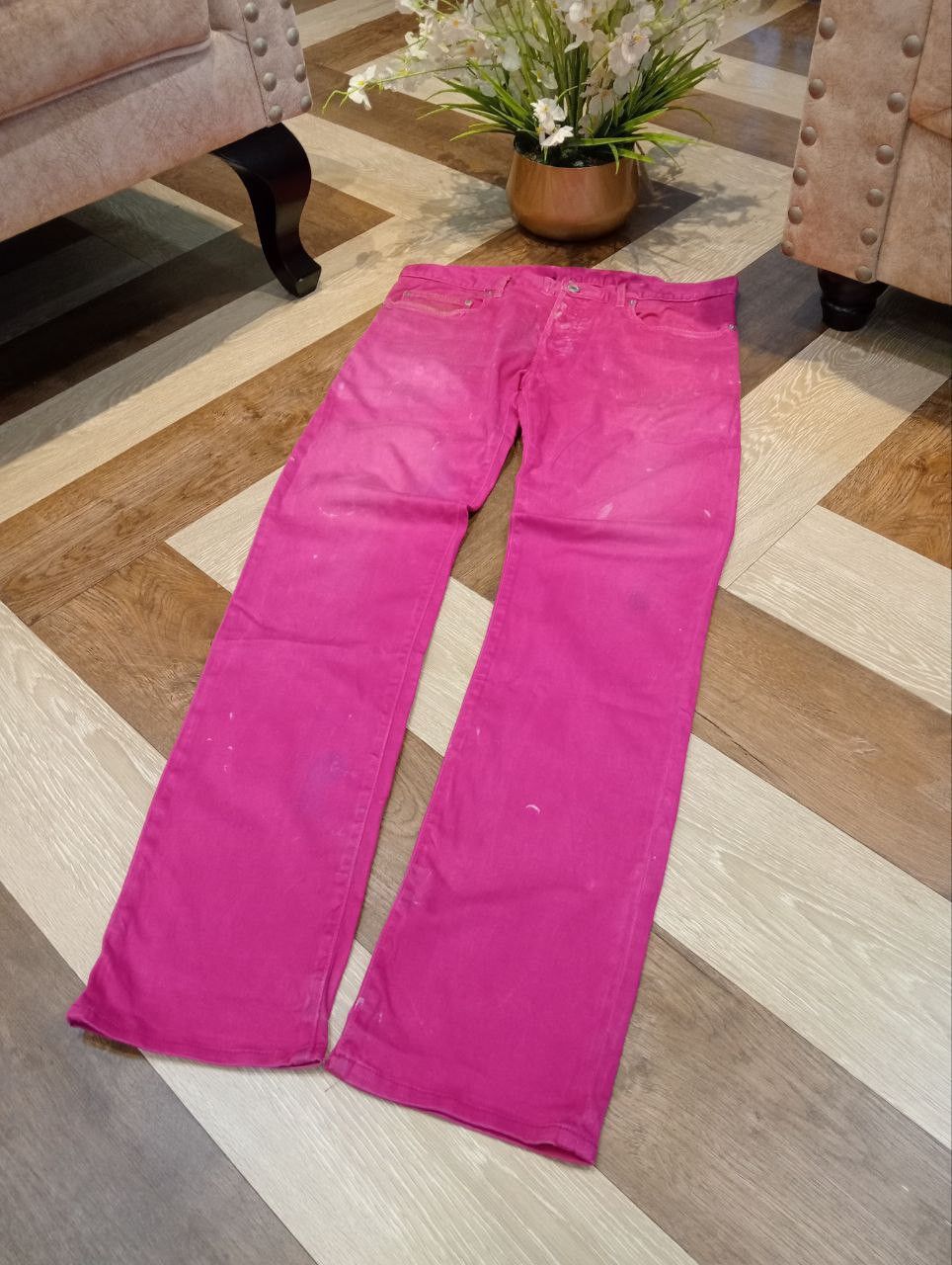 Dior DIOR HOMME BY HEDI SLIMANE STRETCH PANTS Size US 32 / EU 48 - 3 Thumbnail