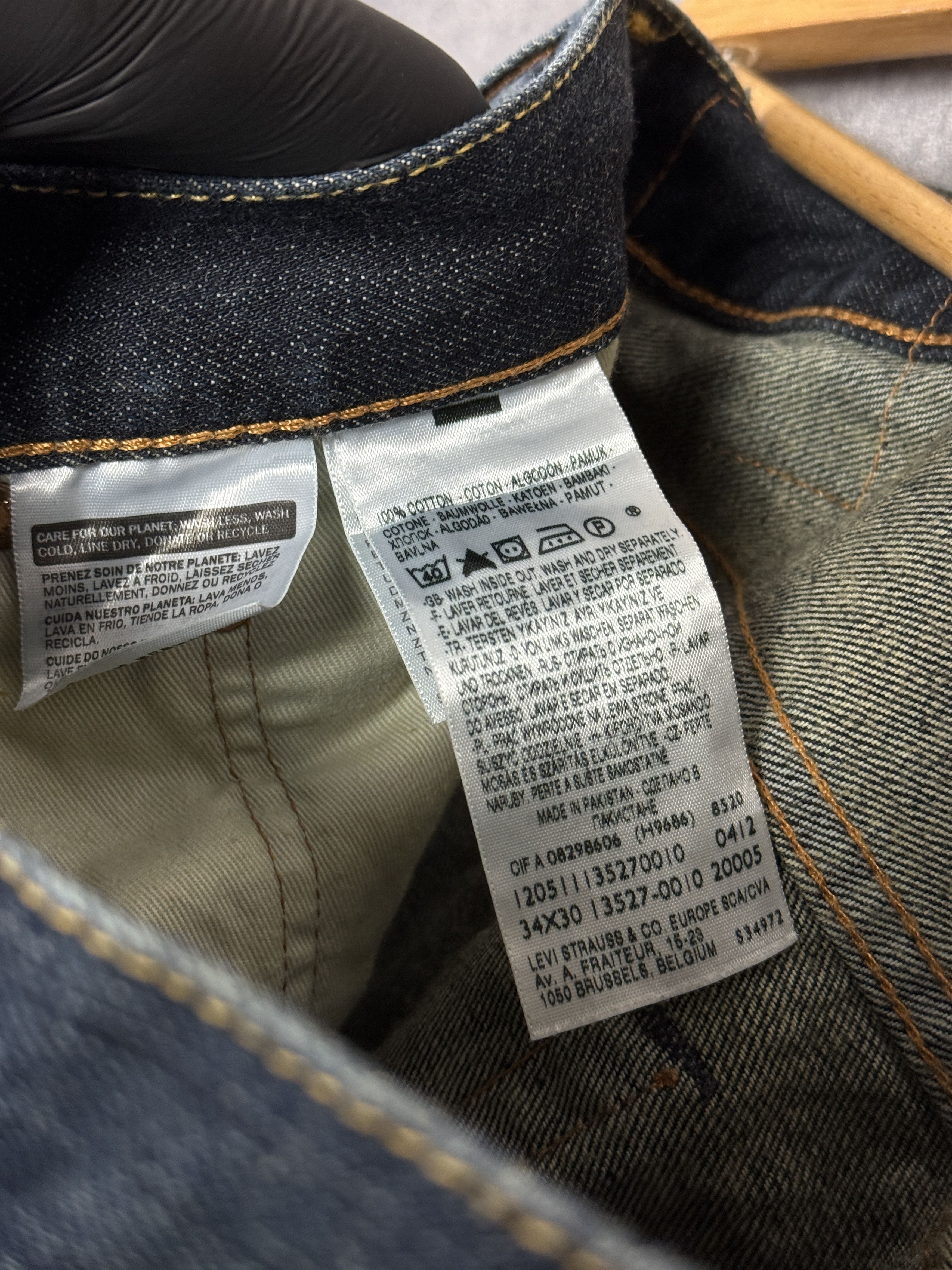 Levi's Levi’s 527 jeans Texas Country Style navy distressed vintage Size US 34 / EU 50 - 12 Thumbnail