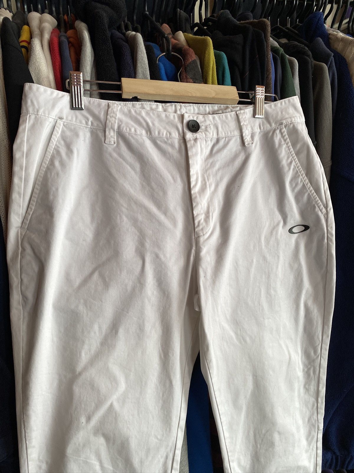 Oakley VINTAGE OAKLEY LOGO PANTS Y2k Size US 34 / EU 50 - 2 Thumbnail