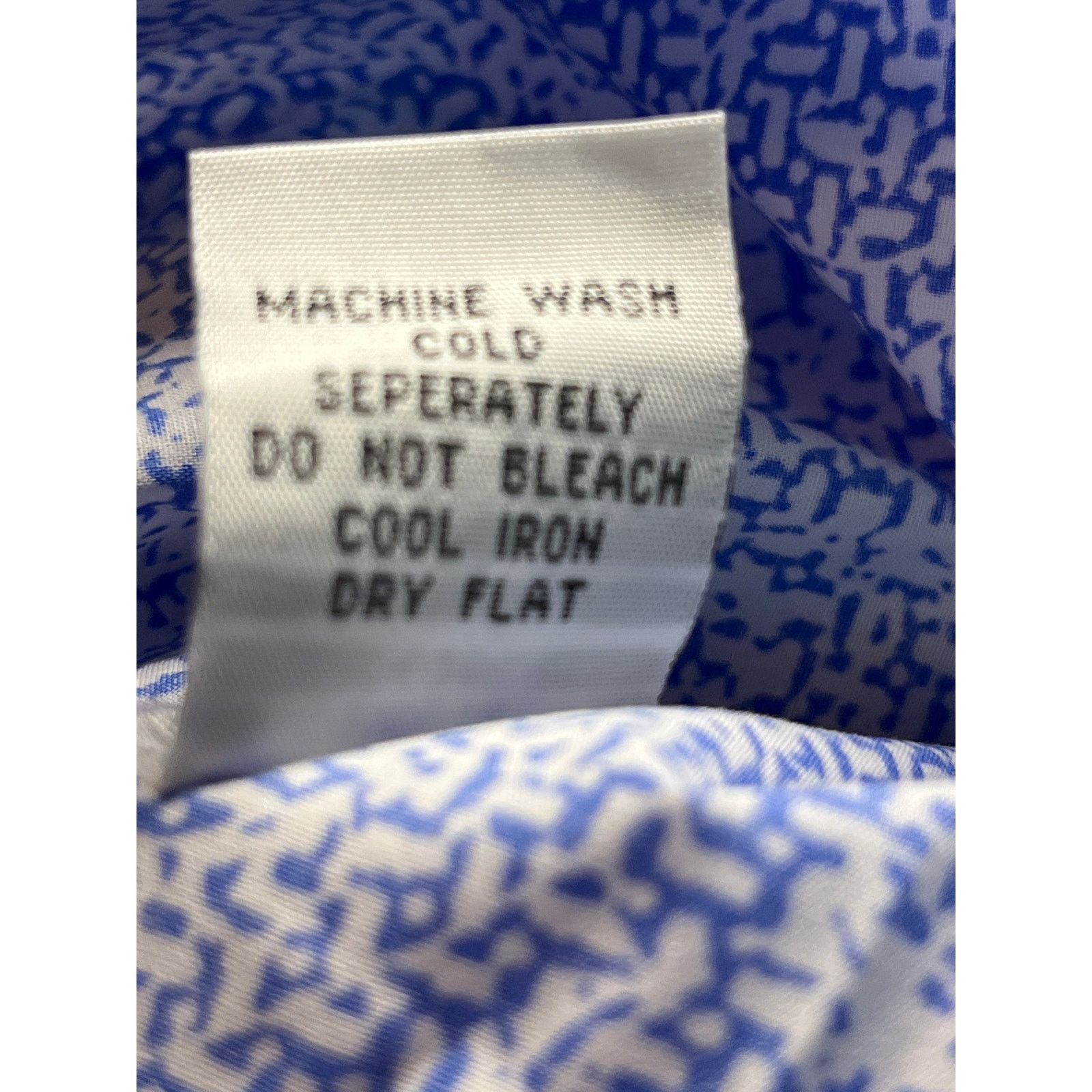Habitat Habitat Clothes To Live In white blue button down Sz M 18328 Size M / US 6-8 / IT 42-44 - 6 Thumbnail