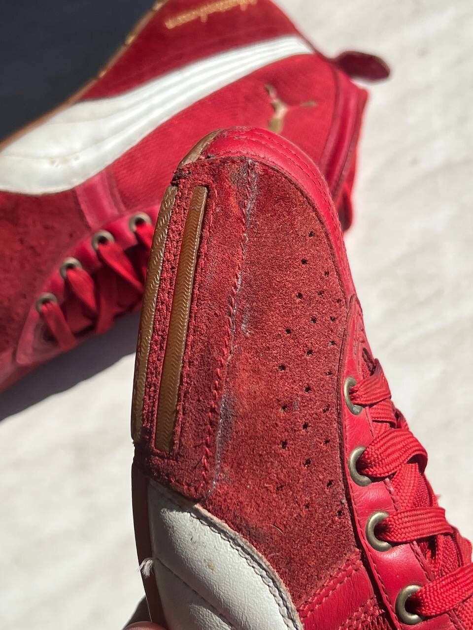 Puma × Vintage Puma Vintage Boxer Schattenboxen High Sneakers Shoes Racing Size US 8 / EU 41 - 6 Thumbnail