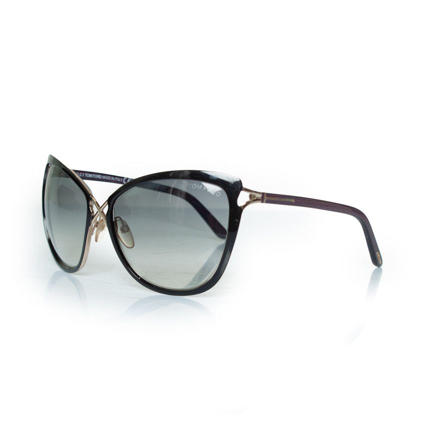 Tom Ford Tom Ford, butterfly Celia sunglasses in purple Size ONE SIZE - 2 Thumbnail