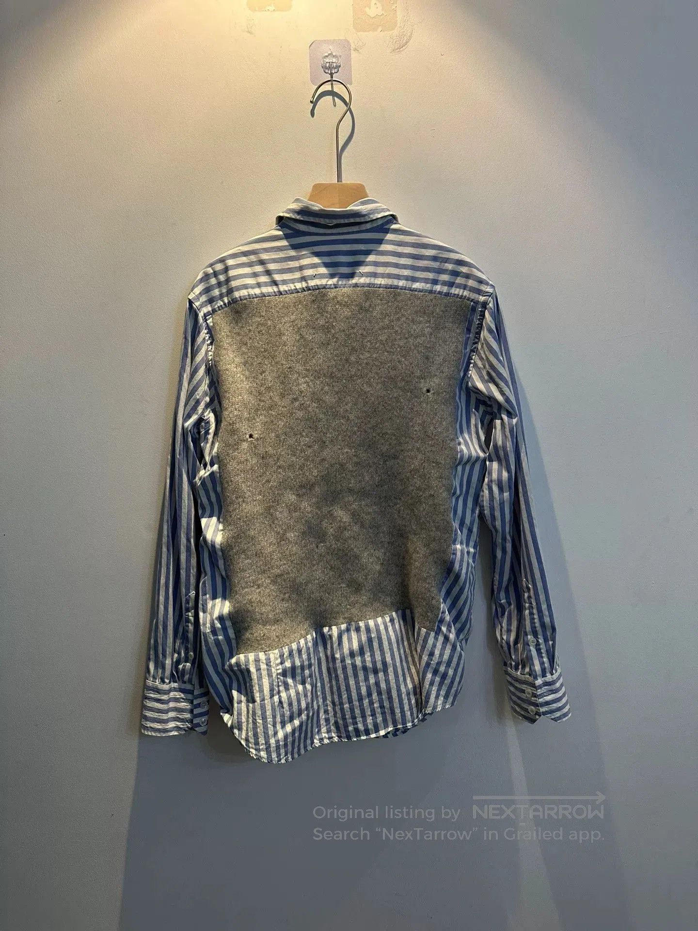 Maison Margiela Maison Margiela Striped Knit Shirt. Size US XXS / EU 40 - 2 Thumbnail
