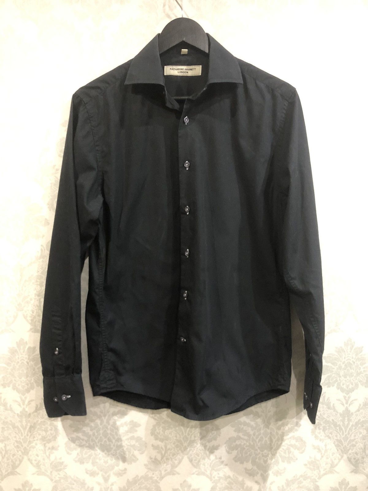 Katharine Hamnett London Katharine Hamnett London Button Ups Longsleeve Shirt black Size US S / EU 44-46 / 1 - 1 Thumbnail