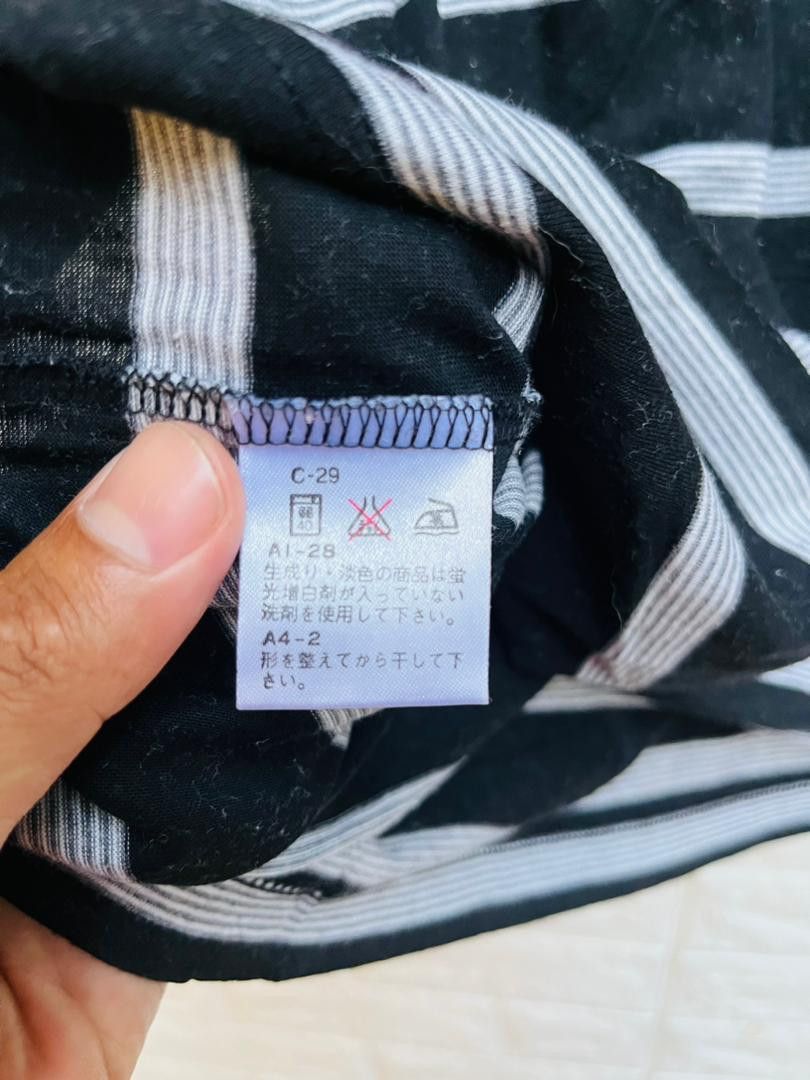 Vintage Jeff Sayre Paris Striped Designer Fashion Style - Main Image