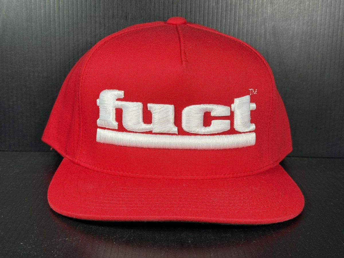 FUCT SS15 UNDERLINE LOGO SNAPBACK HAT