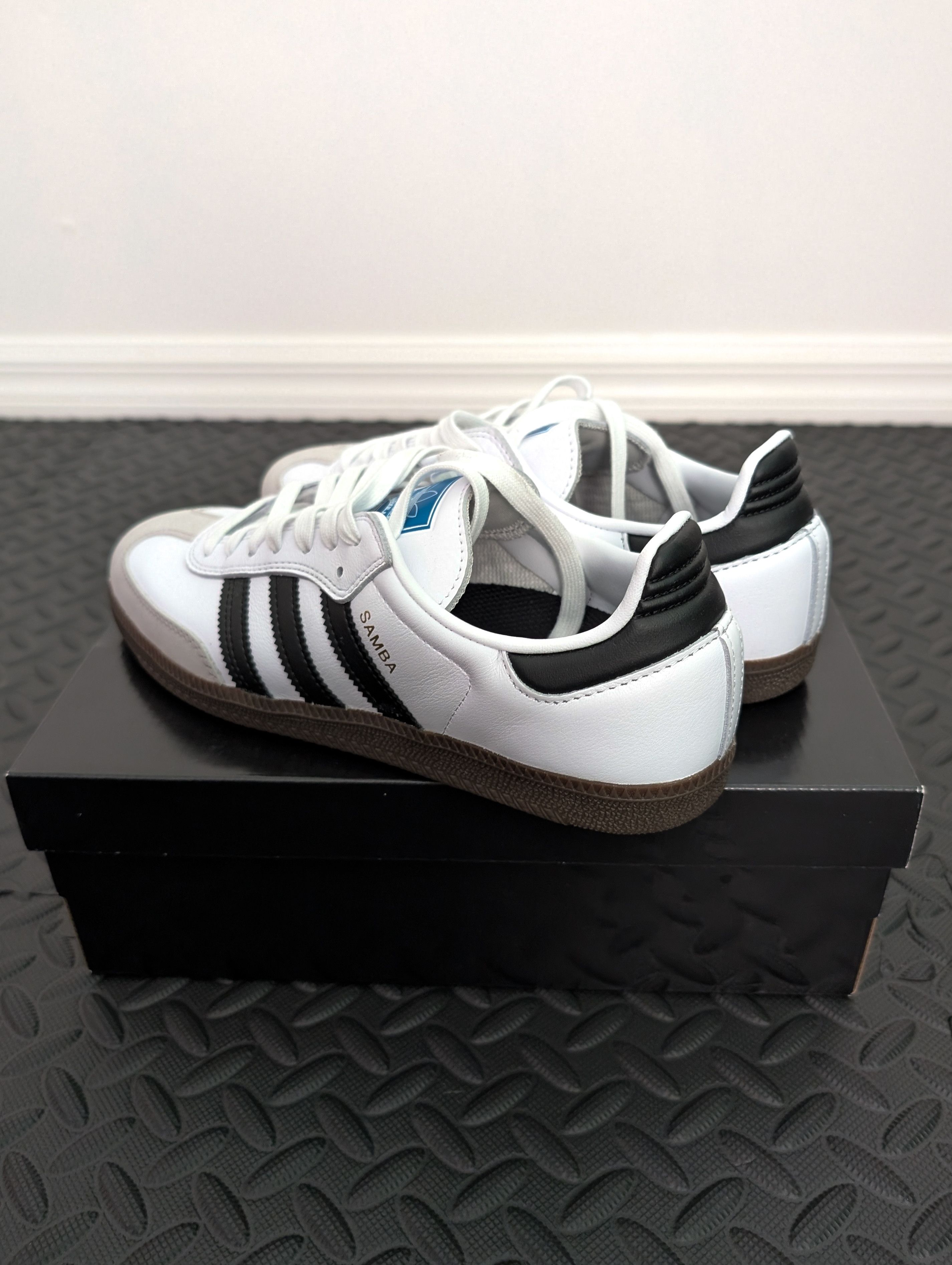 Adidas Samba ADV Shoes - Cloud White / Core Black / Gum Size US 8.5 / EU 41-42 - 3 Thumbnail