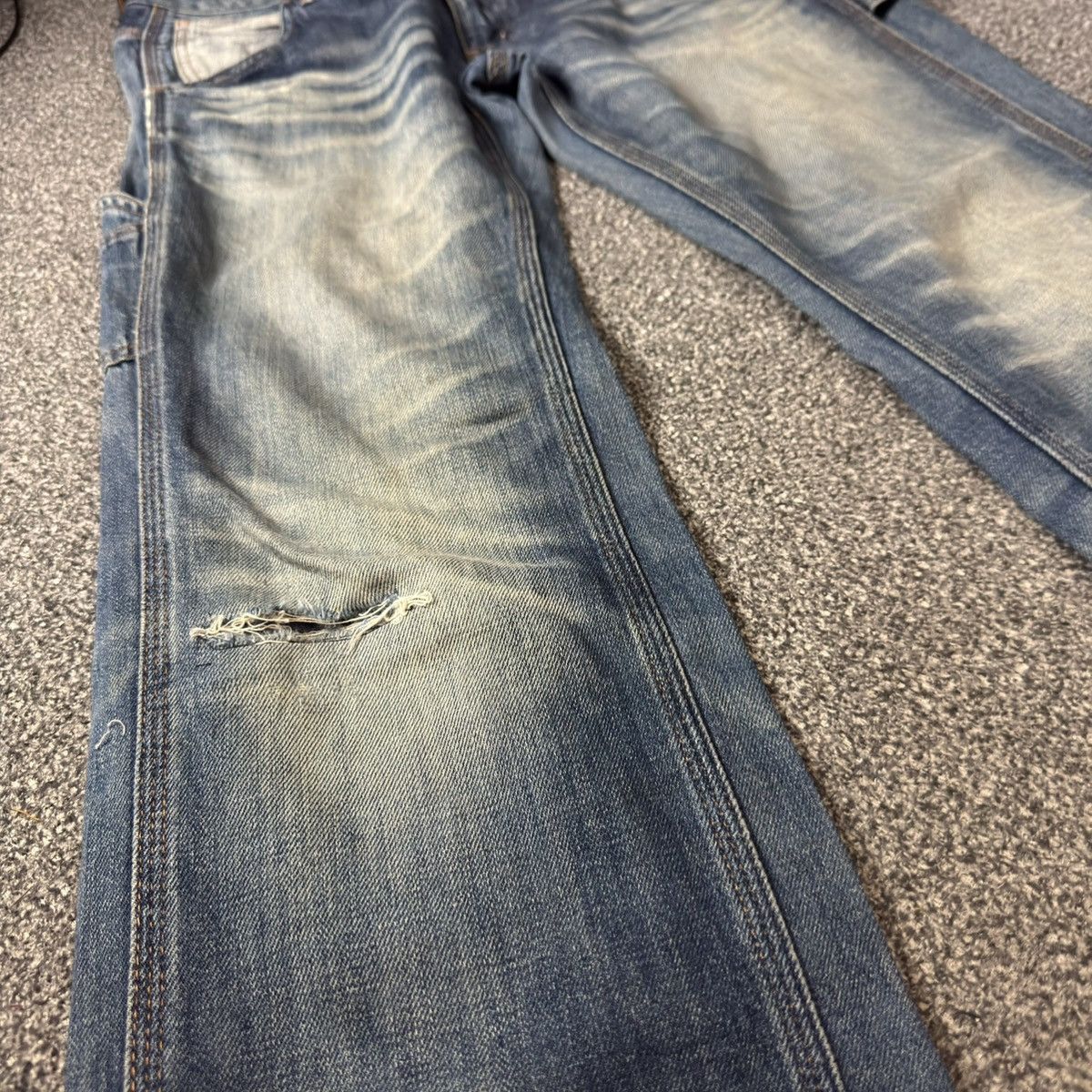 14th Addiction Japanese Vintage 90s HR Market Dungaree Pants Streetwear Size US 32 / EU 48 - 7 Thumbnail