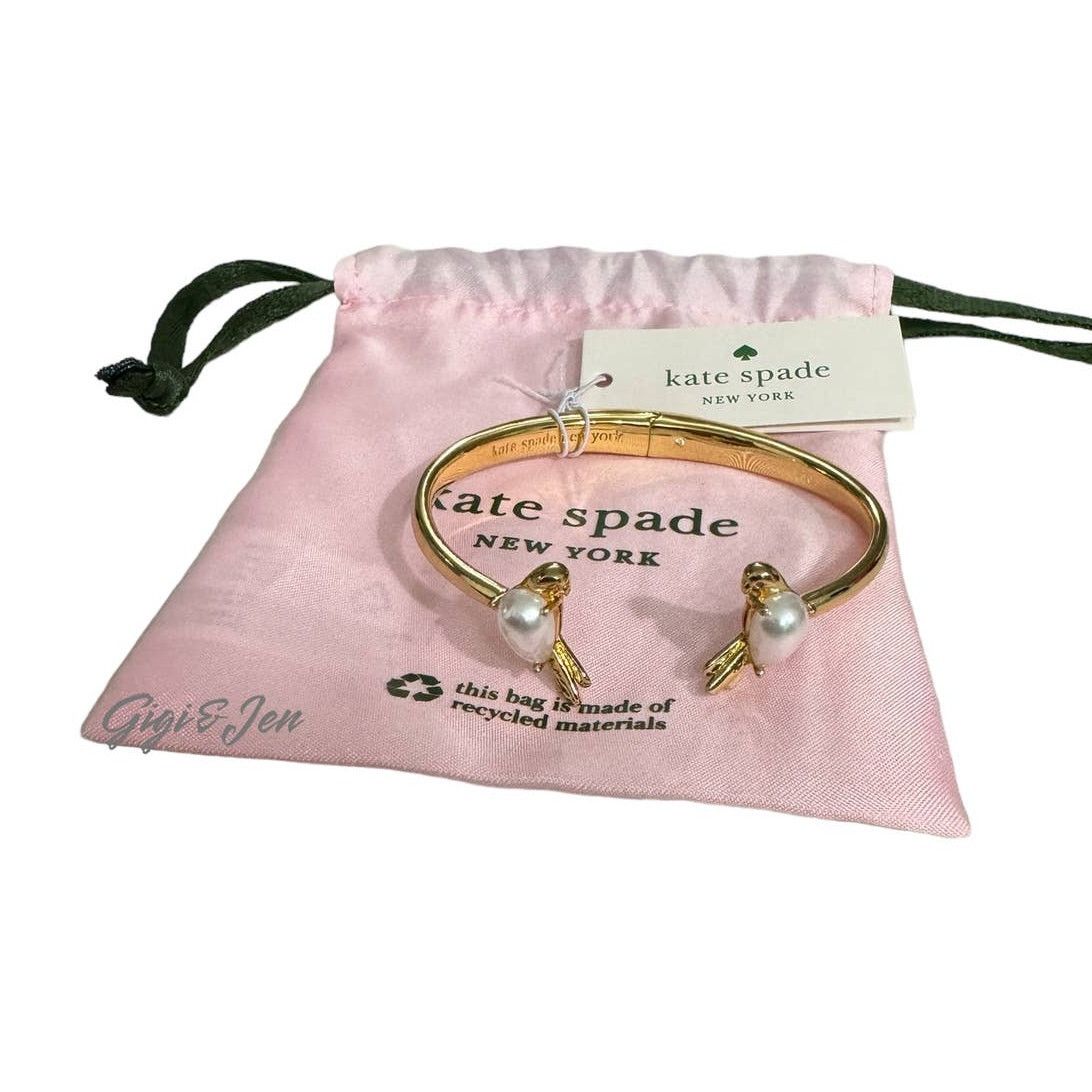 Kate Spade Kate Spade Spring Scene Bird Cuff Bracelet Size ONE SIZE - 1 Thumbnail