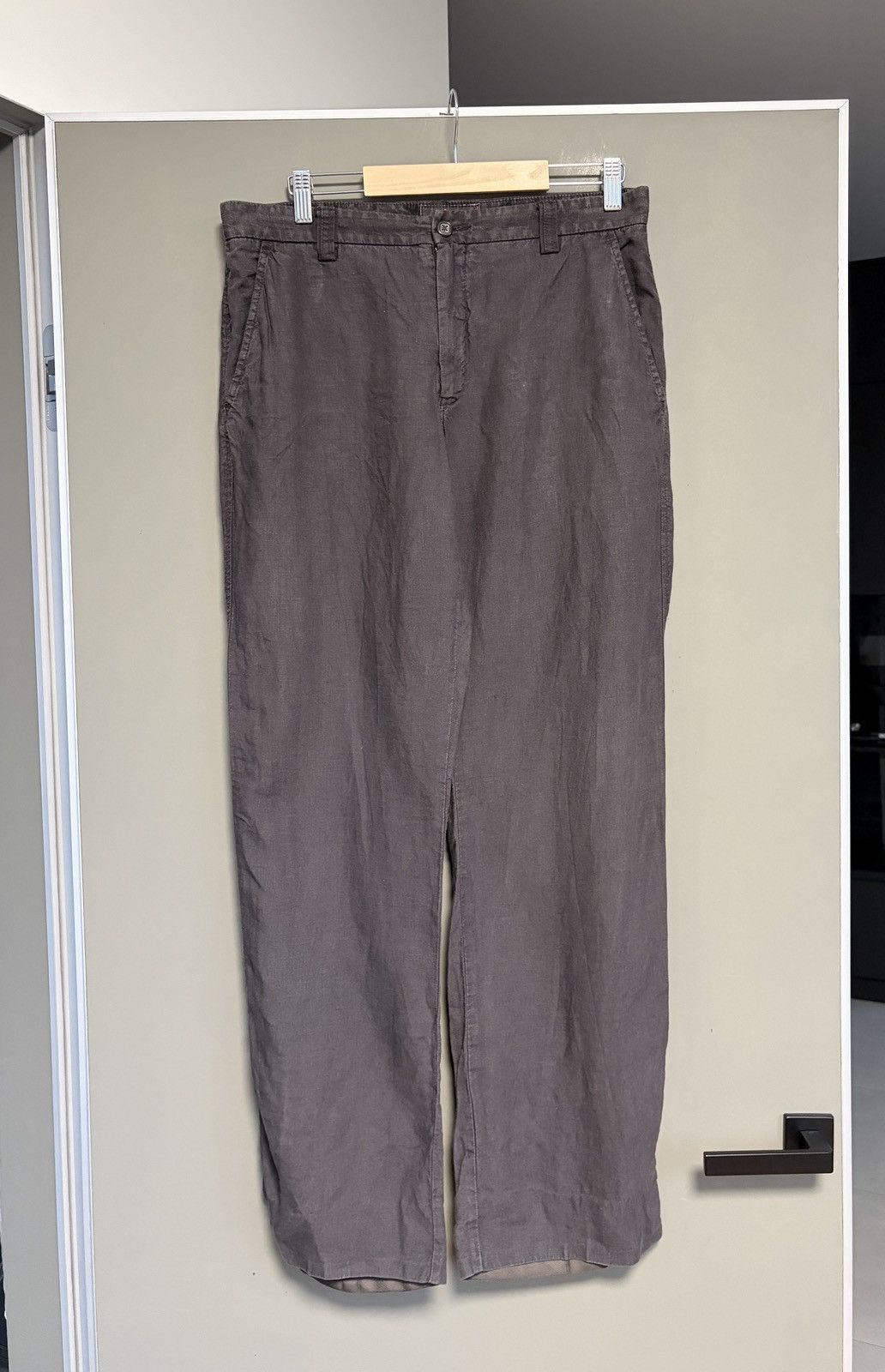 Etro ETRO Linen Brown Relaxed Pants Size US 32 / EU 48 - 3 Thumbnail