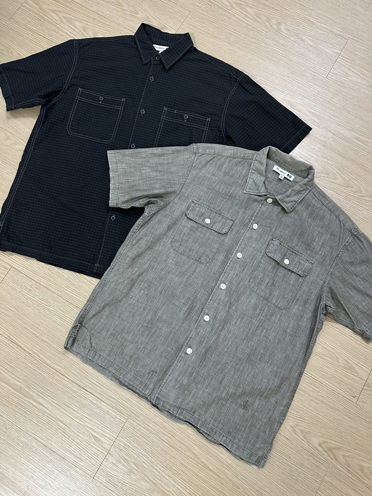 Beauty Beast × JW Anderson × Uniqlo Combo Deals J.W. Anderson Uniqlo Double Pocket Work Shirt Size US M / EU 48-50 / 2 - 3 Thumbnail