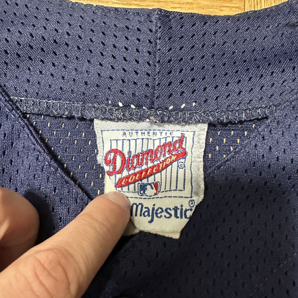 Majestic Vintage New York Yankees jersey Size US XL / EU 56 / 4 - 4 Thumbnail