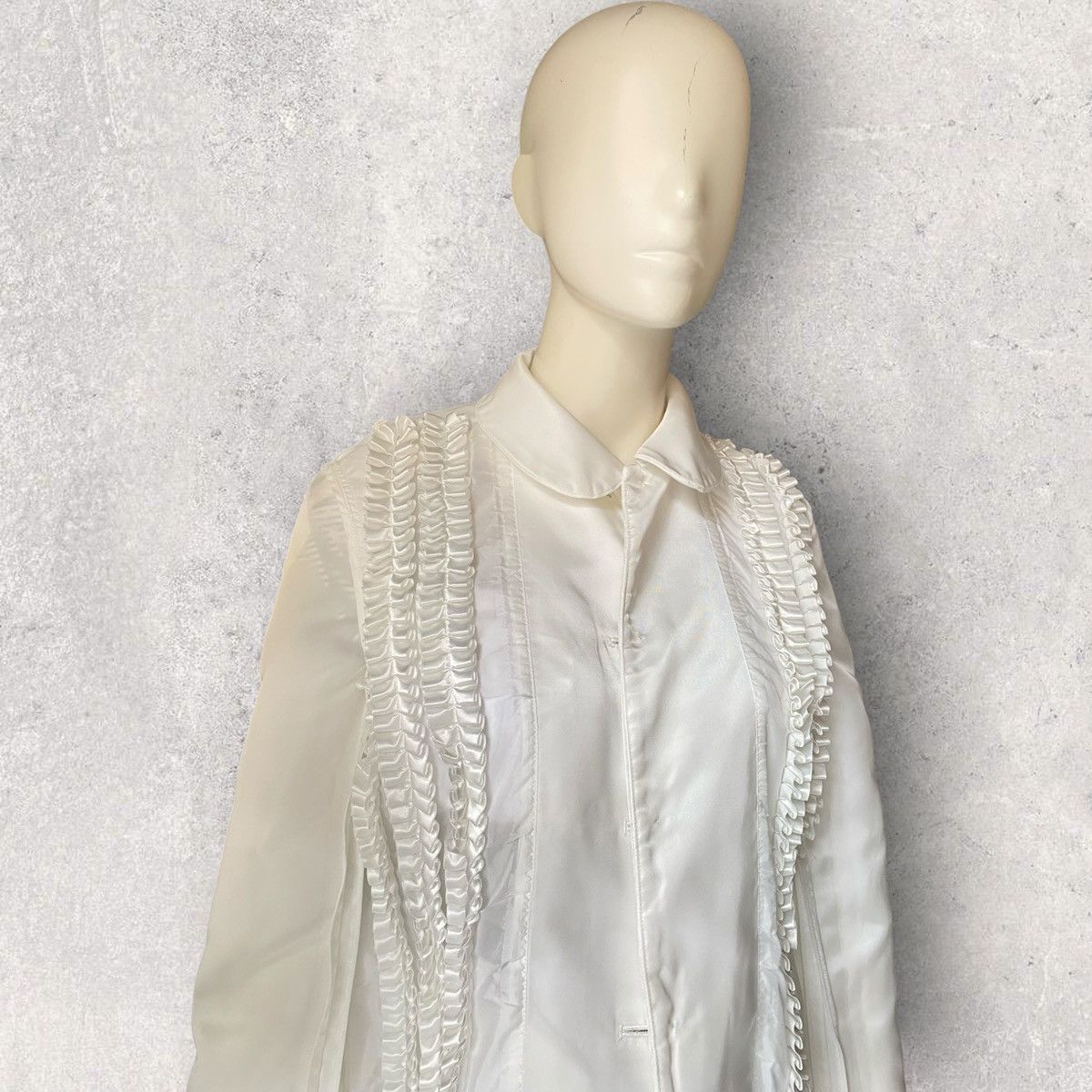 Comme des Garcons Reversible Ruffle Jacket Size S / US 4 / IT 40 - 3 Thumbnail