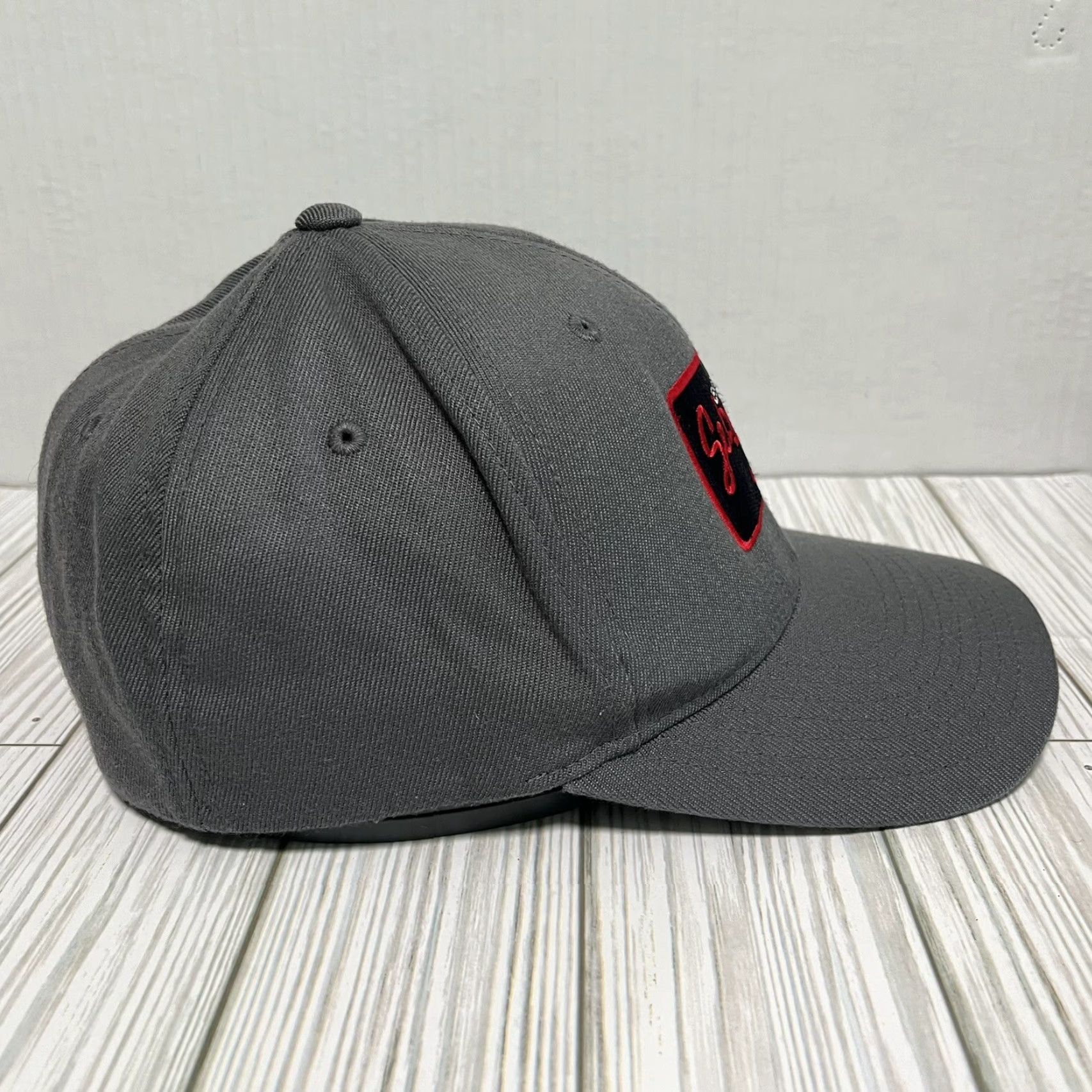 Port Authority Sebastian Joes Ice Cream Shop Hat Cap Minneapolis Minnesota Size Large XL Gray Port Authority Baseball Cap Men Casual Knit Cotton L Size ONE SIZE - 6 Thumbnail