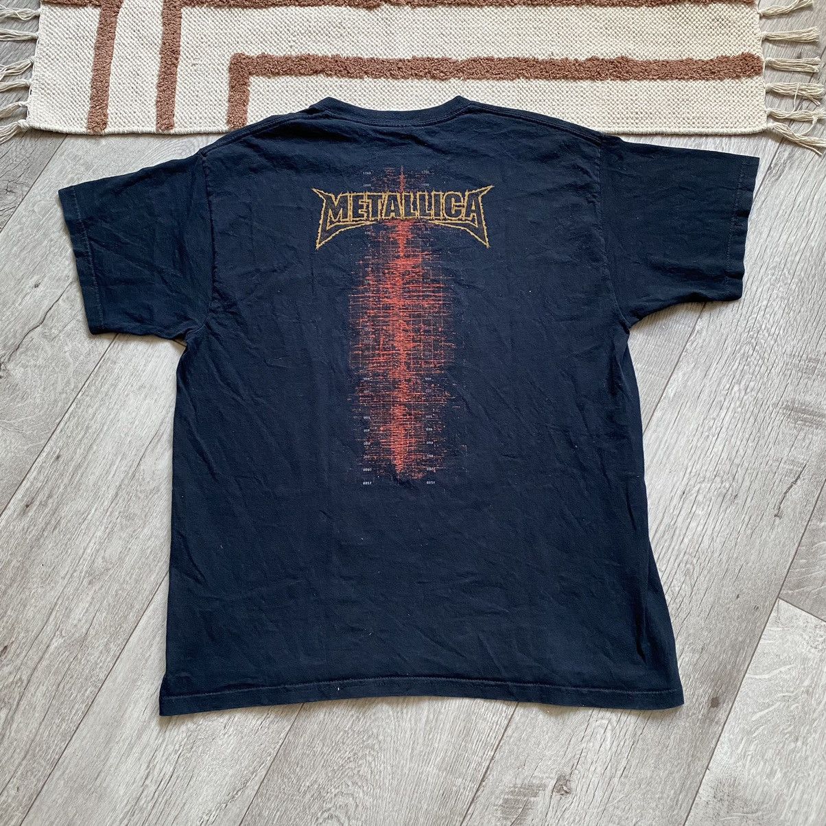 VINTAGE METALLICA FACES PRINT FADED T SHIRT