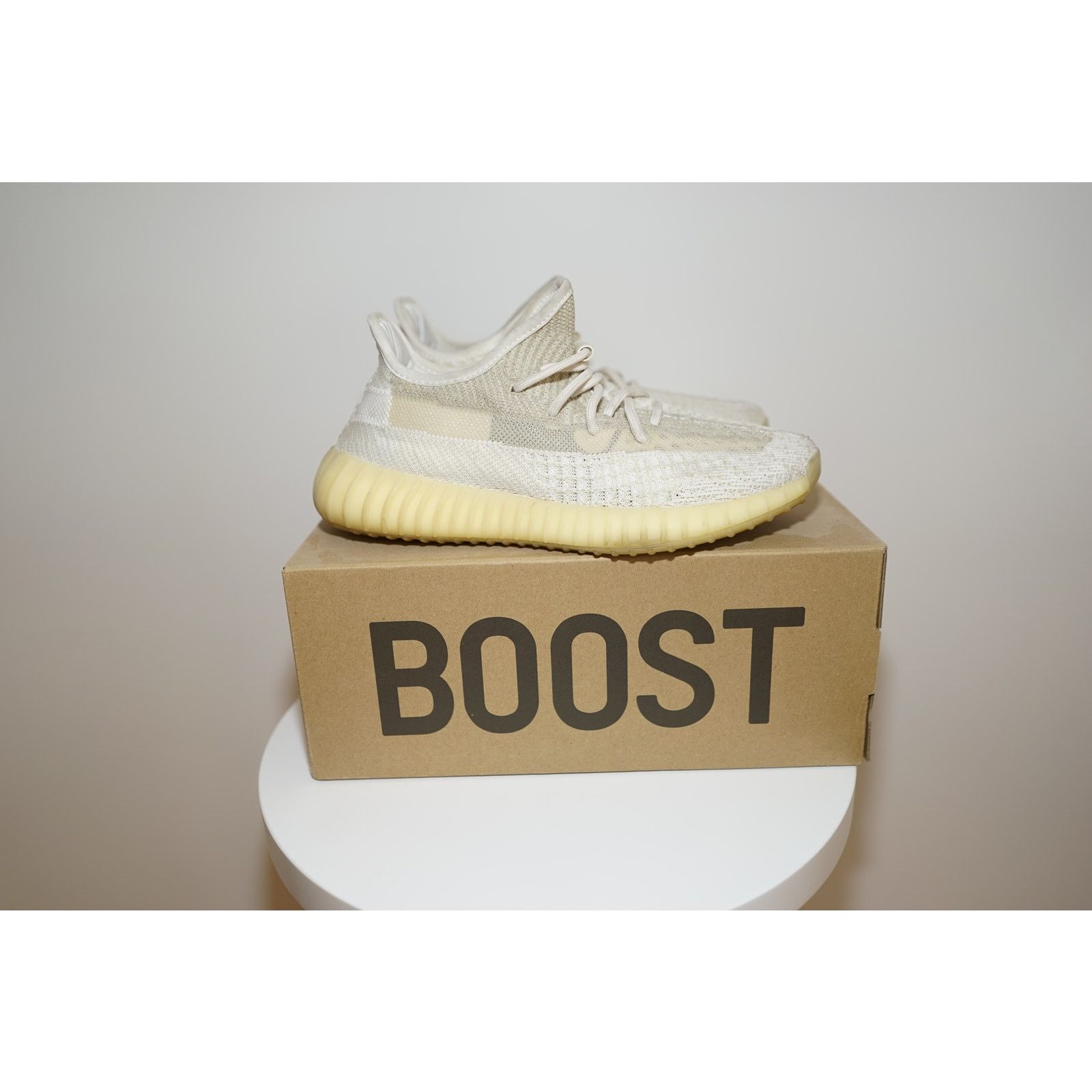 Adidas Adidas Yeezy Boost 350 V2 Natural US 6 FZ5246 Authentic Used Size US 6 / EU 39 - 4 Thumbnail