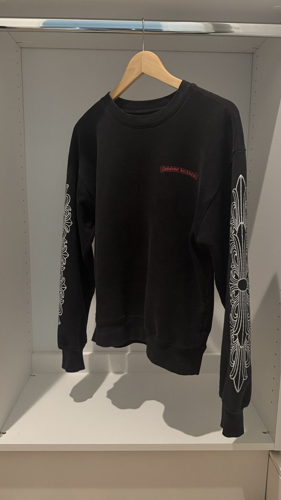 Chrome Hearts Chrome Hearts Matty Boy Floral Sleeve Hoodie Size US S / EU 44-46 / 1 - 2 Thumbnail