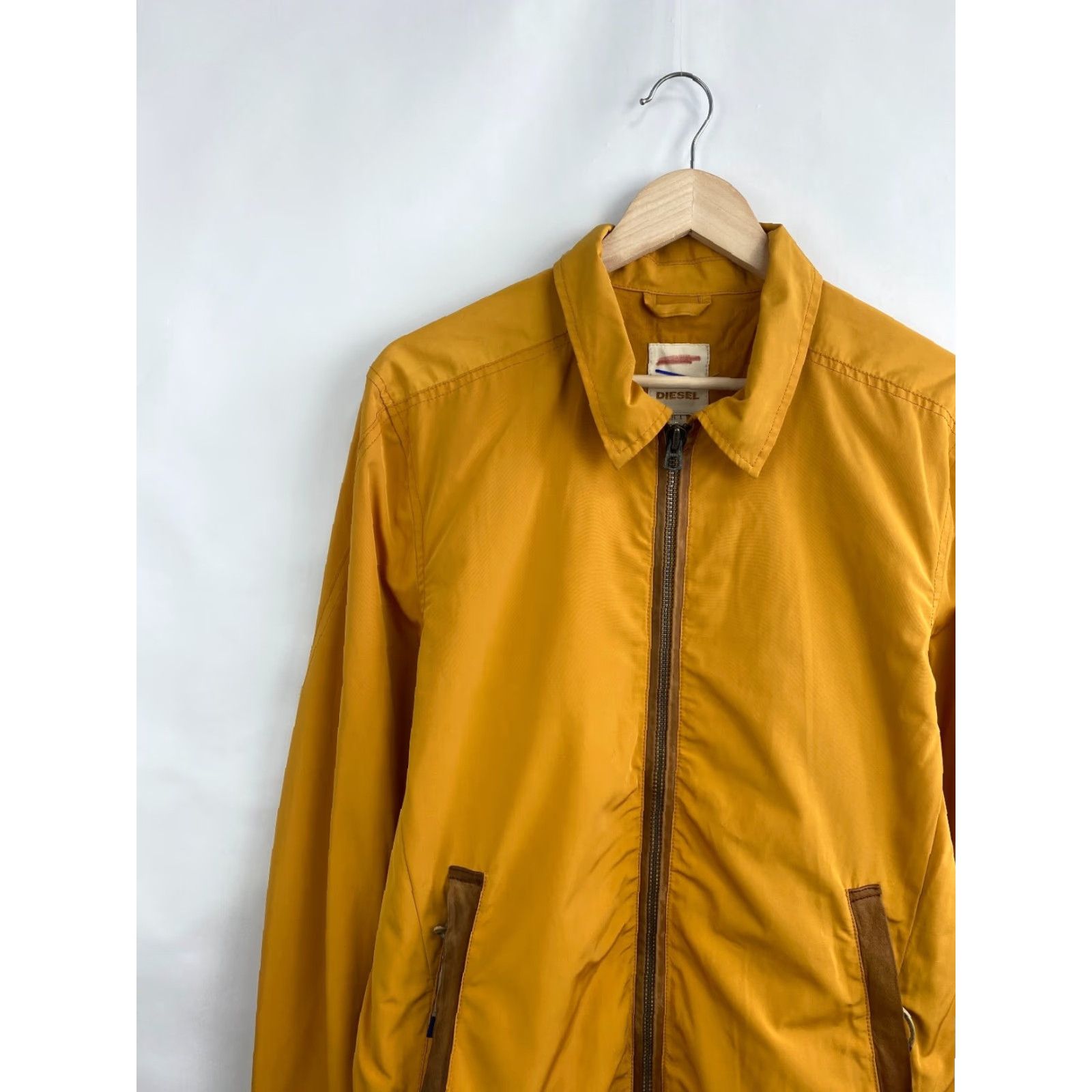 Diesel Diesel Nylon Japan Style Bomber Jacket Retro Kapital Style L Yellow Men Jacket Size US L / EU 52-54 / 3 - 3 Thumbnail