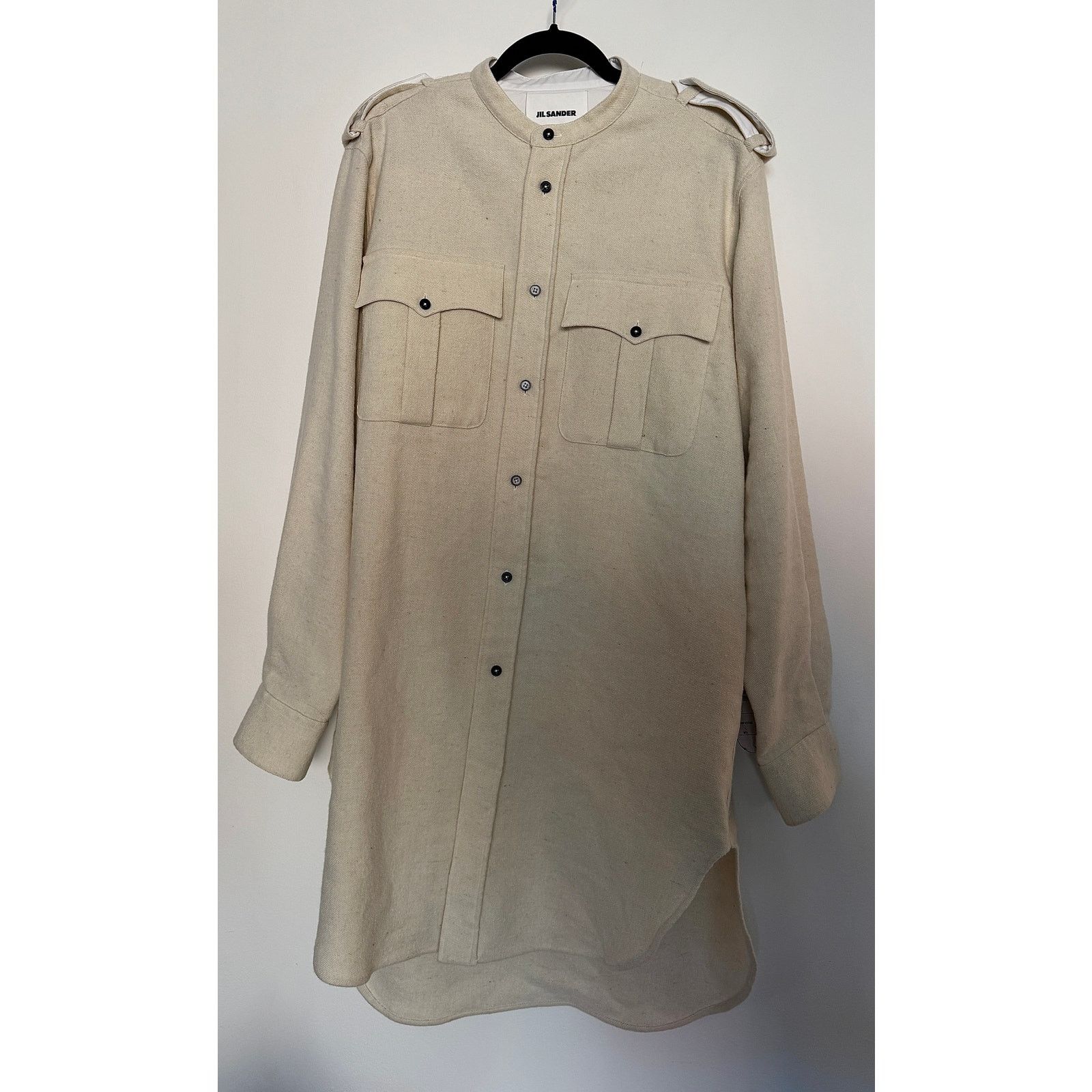 Jil Sander Jil Sander NWT Safari Long Shirt Coat Size US M / EU 48-50 / 2 - 1 Thumbnail