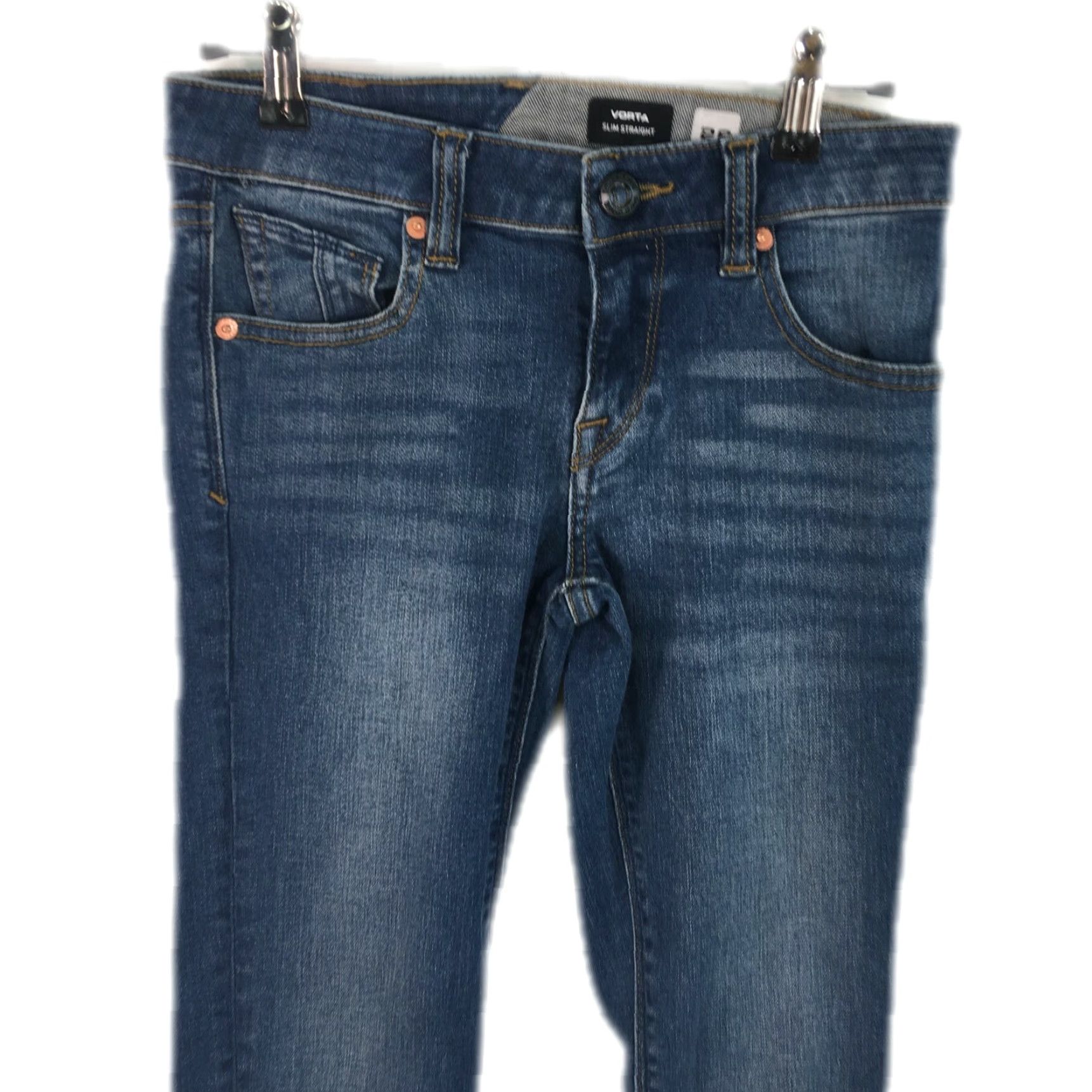 Volcom Volcom Vorta Jeans Women 26 Slim Blue Denim 26x28 Casual Womens Size 26" / US 2 / IT 38 - 4 Thumbnail