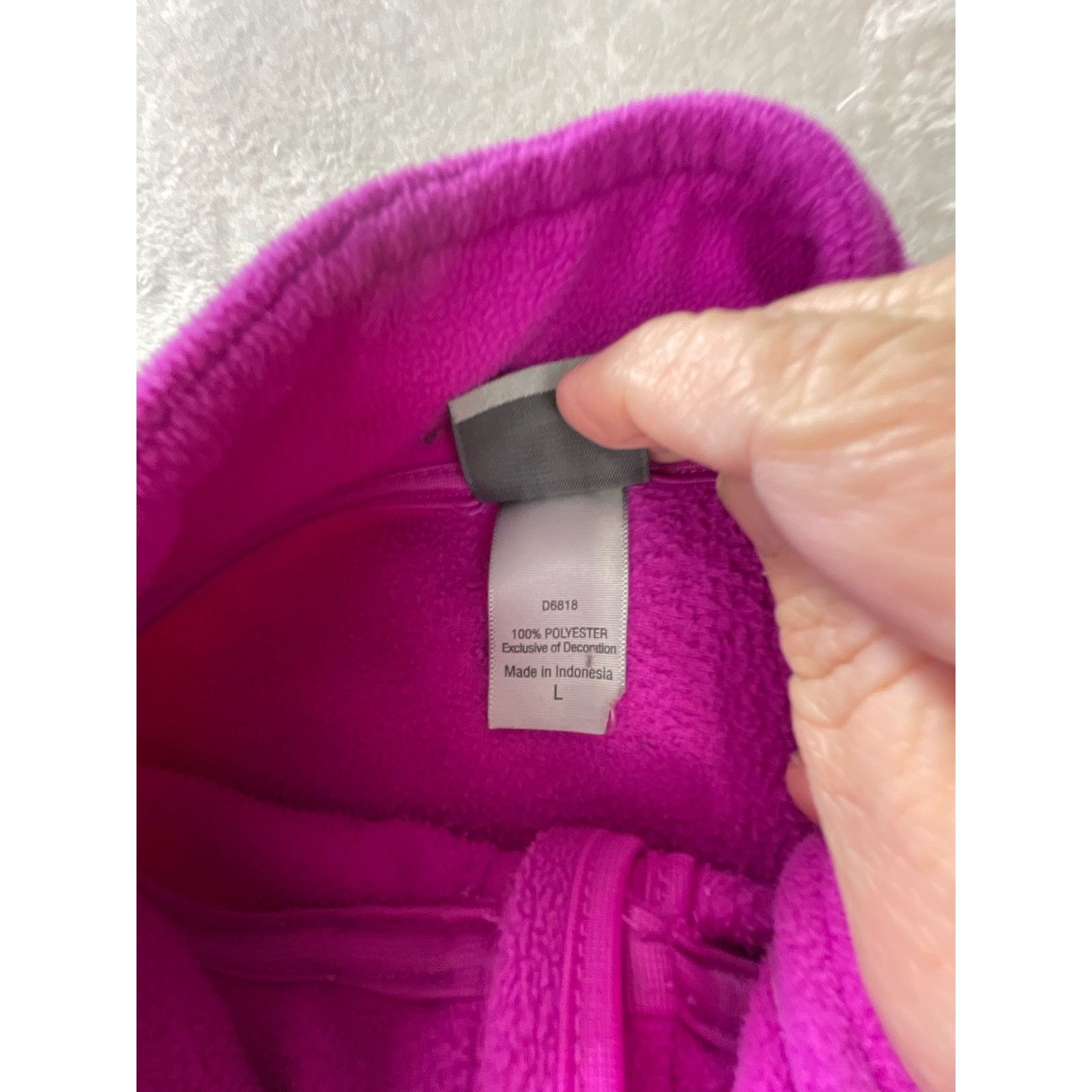 Champion Champion Pink Long Sleeved 1/4 Zip Fleece Top Size XL Size XL / US 12-14 / IT 48-50 - 5 Thumbnail