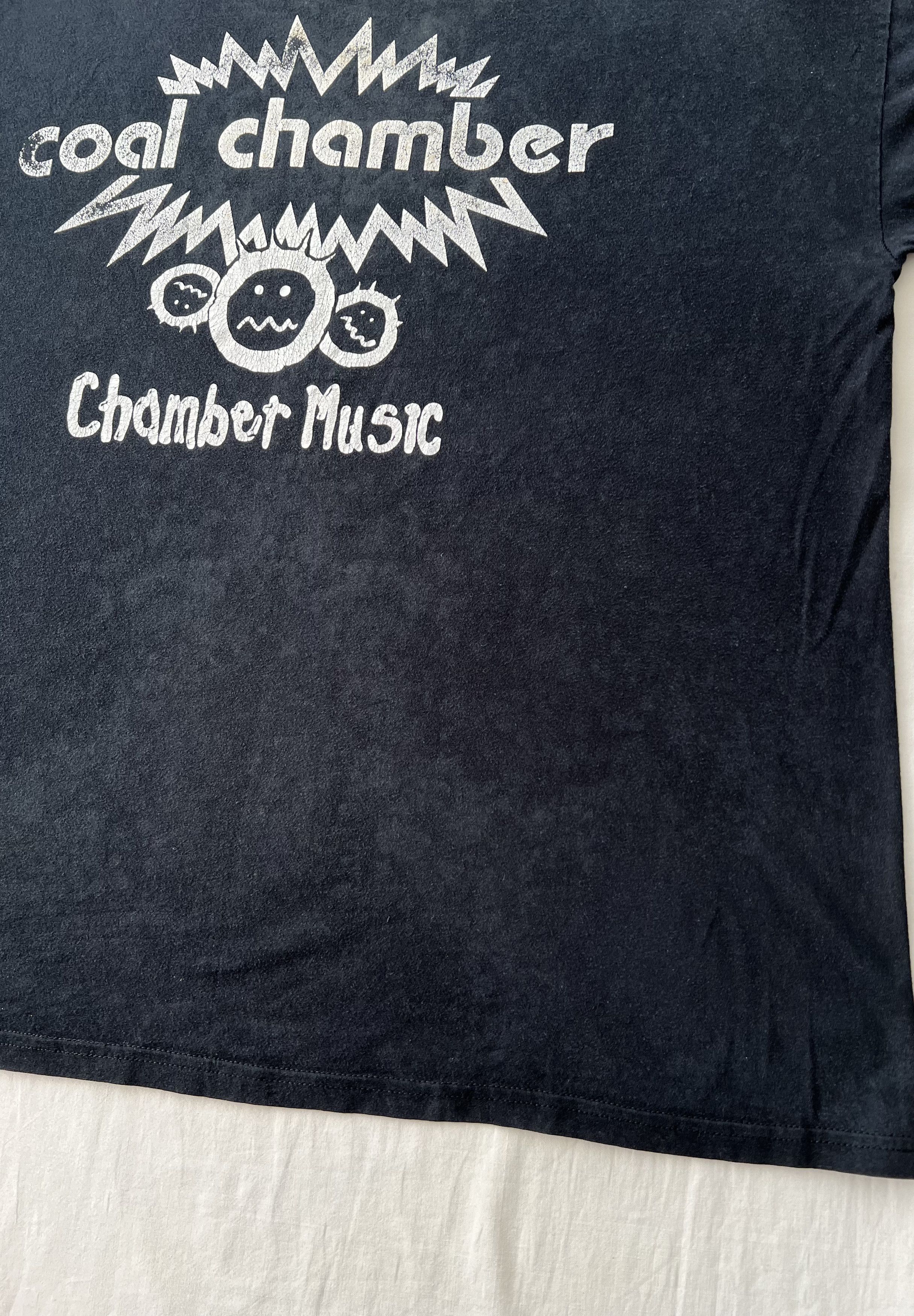 Band Tees Vintage 2000s Coal Chamber Chamber Music Black Long Sleeve Size US XL / EU 56 / 4 - 23 Thumbnail