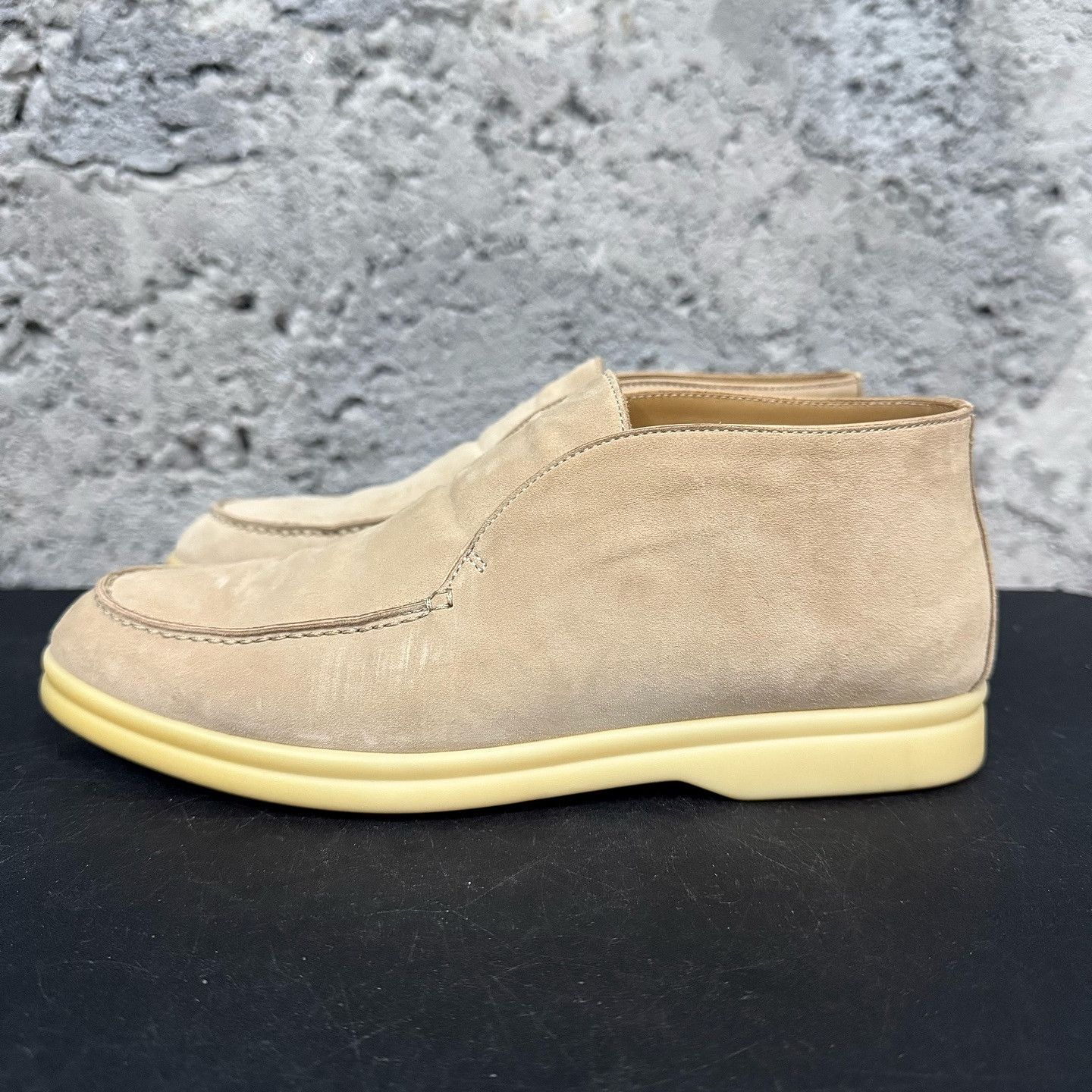 Loro Piana Loro Piana Open Walk Suede Boots Beige Size 37.5 Size US 7.5 / IT 37.5 - 1 Thumbnail