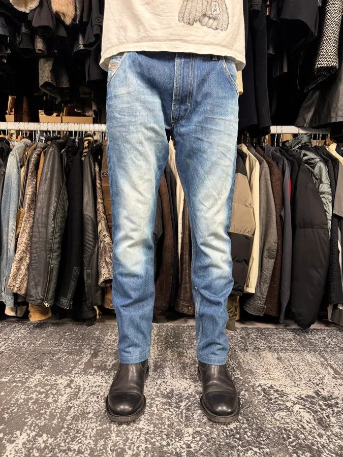 Diesel Diesel Blue Faded Denim Jeans Size US 32 / EU 48 - 2 Thumbnail