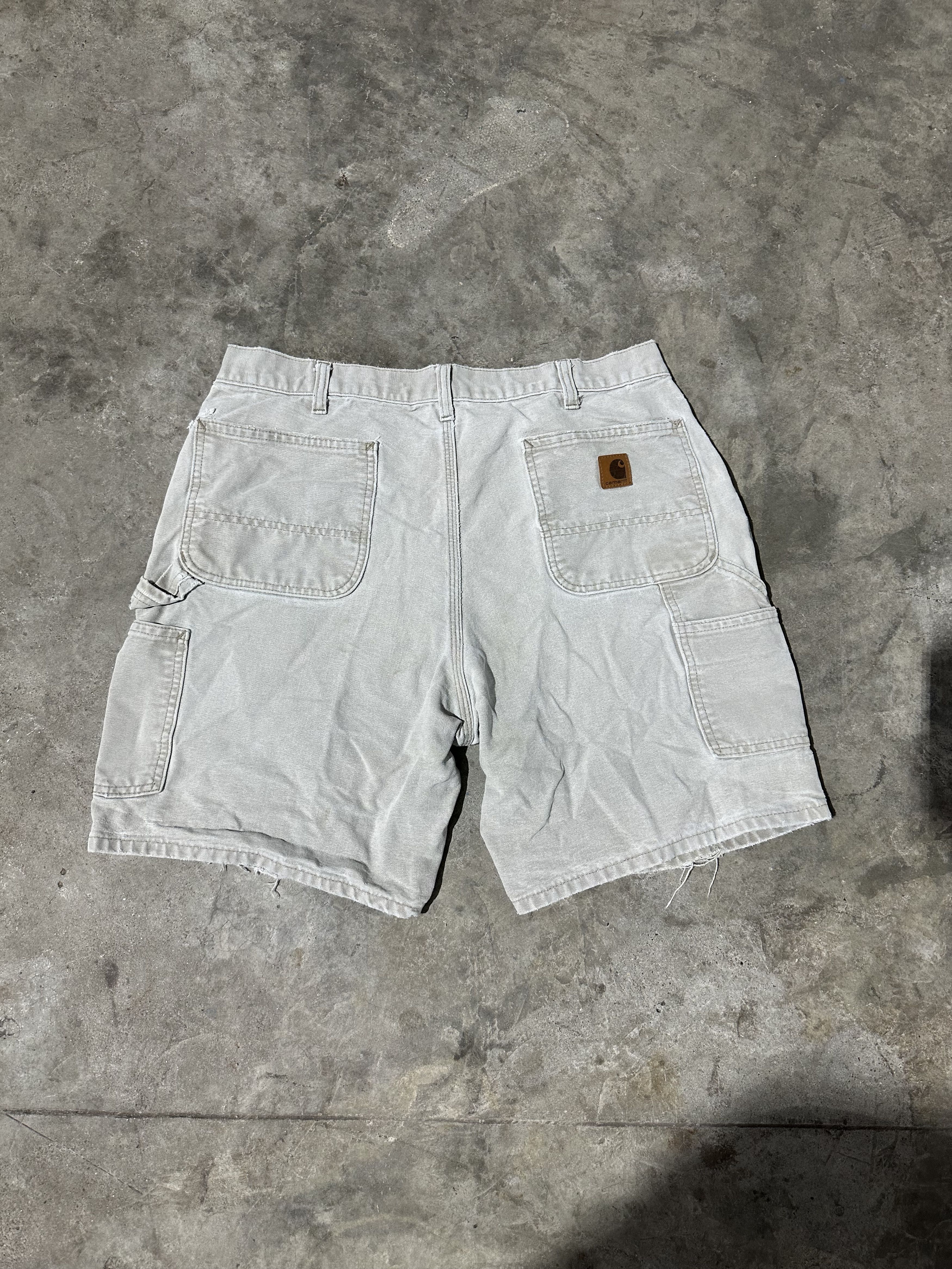 Carhartt 90s Carhartt B25 CARHARTT Double Knee Work Shorts Size US 36 / EU 52 - 1 Thumbnail