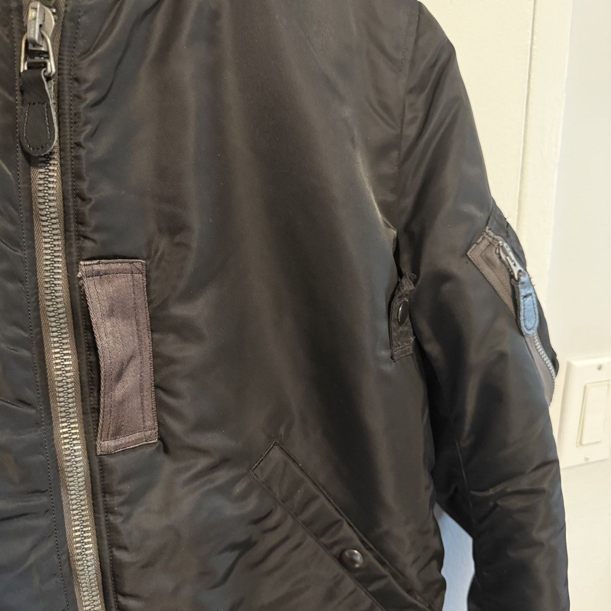 Buzz Rickson's William Gibson MA-1 Bomber Jacket - Size 38L - Made in Japan Size US M / EU 48-50 / 2 - 4 Thumbnail