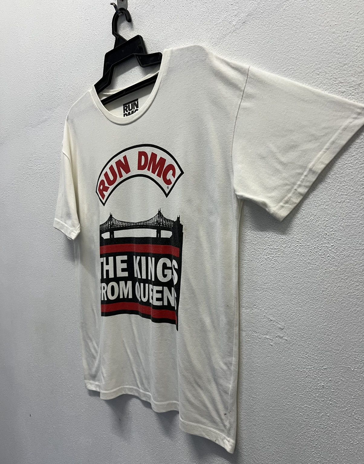 Band Tees × RUN DMC HIP HOP GROUP RUN DMC THE KINGS FROM QUEENS SHIRT Size US L / EU 52-54 / 3 - 4 Thumbnail