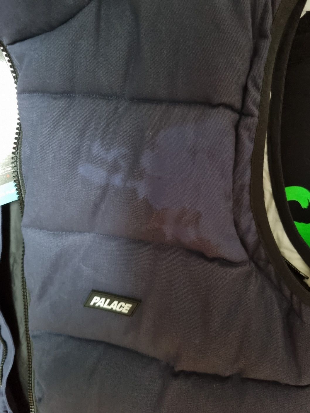 Palace palace reacto puff jacket blue 3M Size US M / EU 48-50 / 2 - 9 Thumbnail