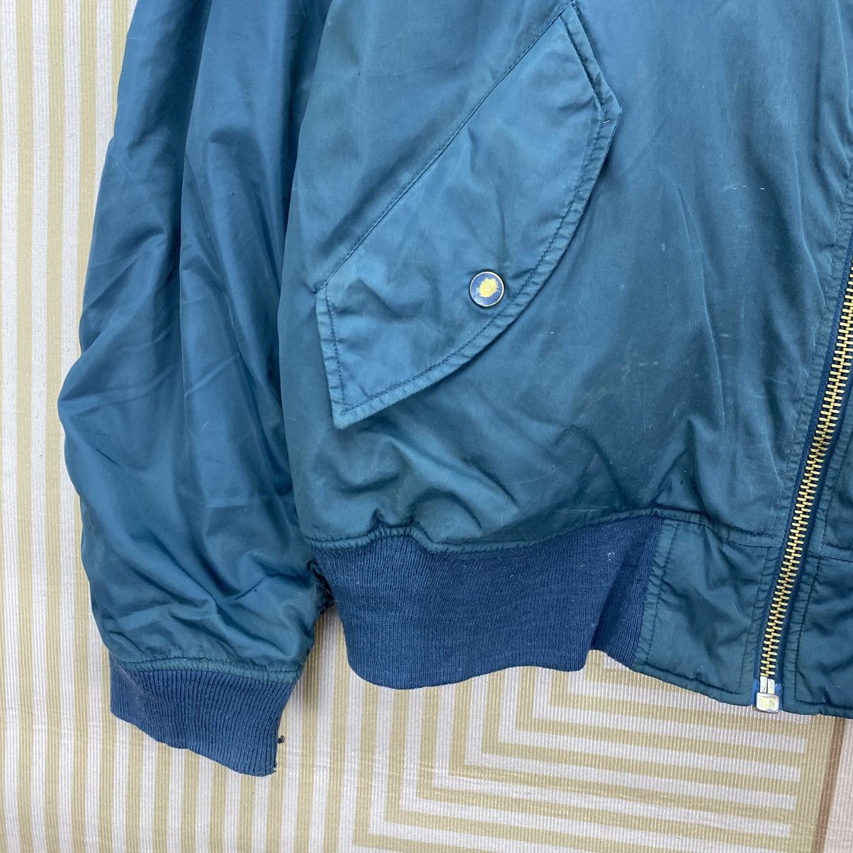 Japanese Brand 🐐 Vintage Good Tasty brand MA-1 bomber jacket Bomber Size US XL / EU 56 / 4 - 4 Thumbnail